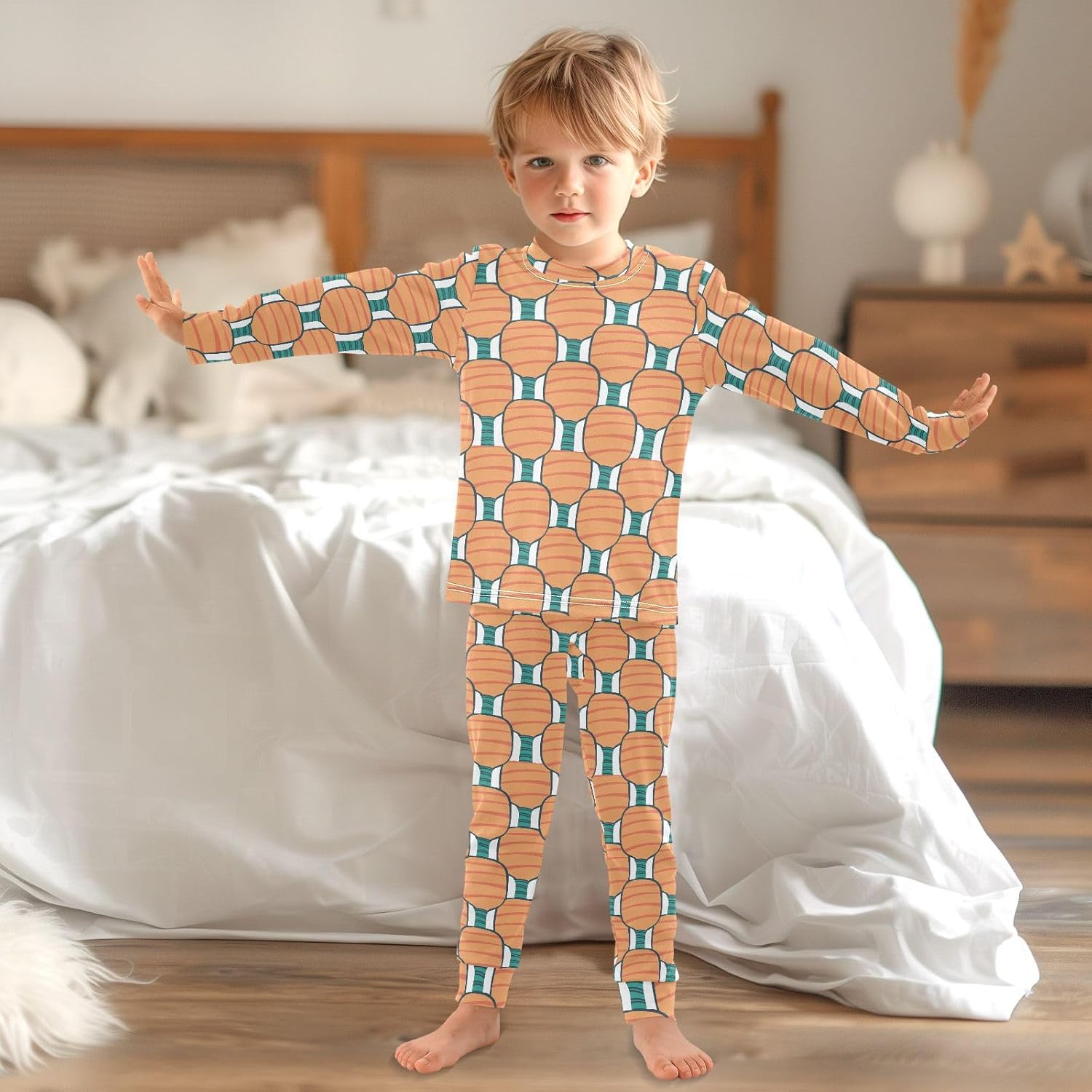 Comfortable pajama set for kids 18M-8Y