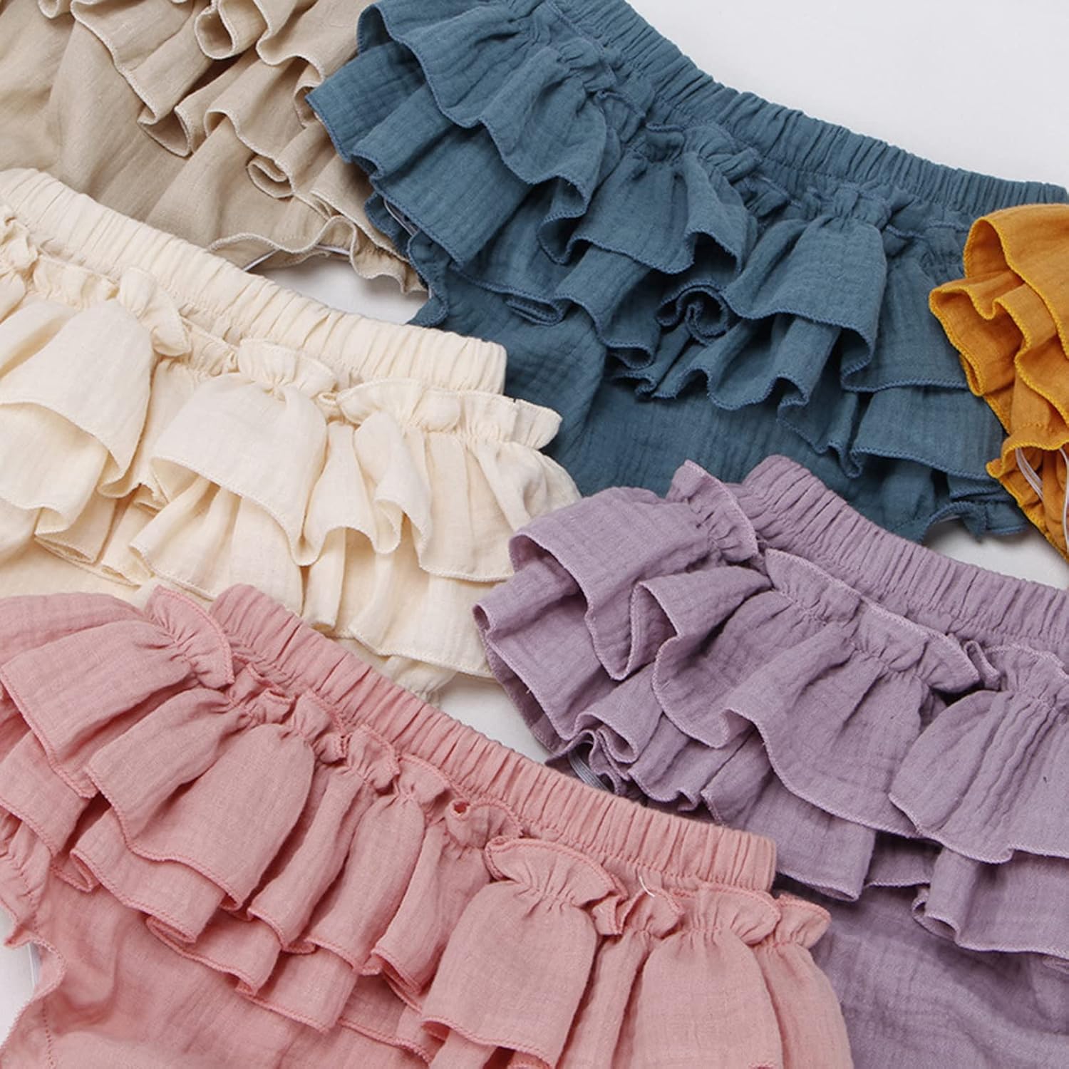 EISHOW 1-Piece Unisex Baby Girls Casual Triangle Shorts Diaper Cover