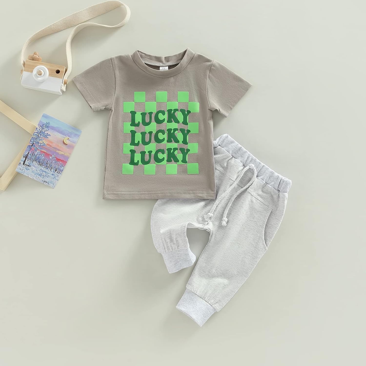 Cute St Patricks Day Baby Boy Outfit