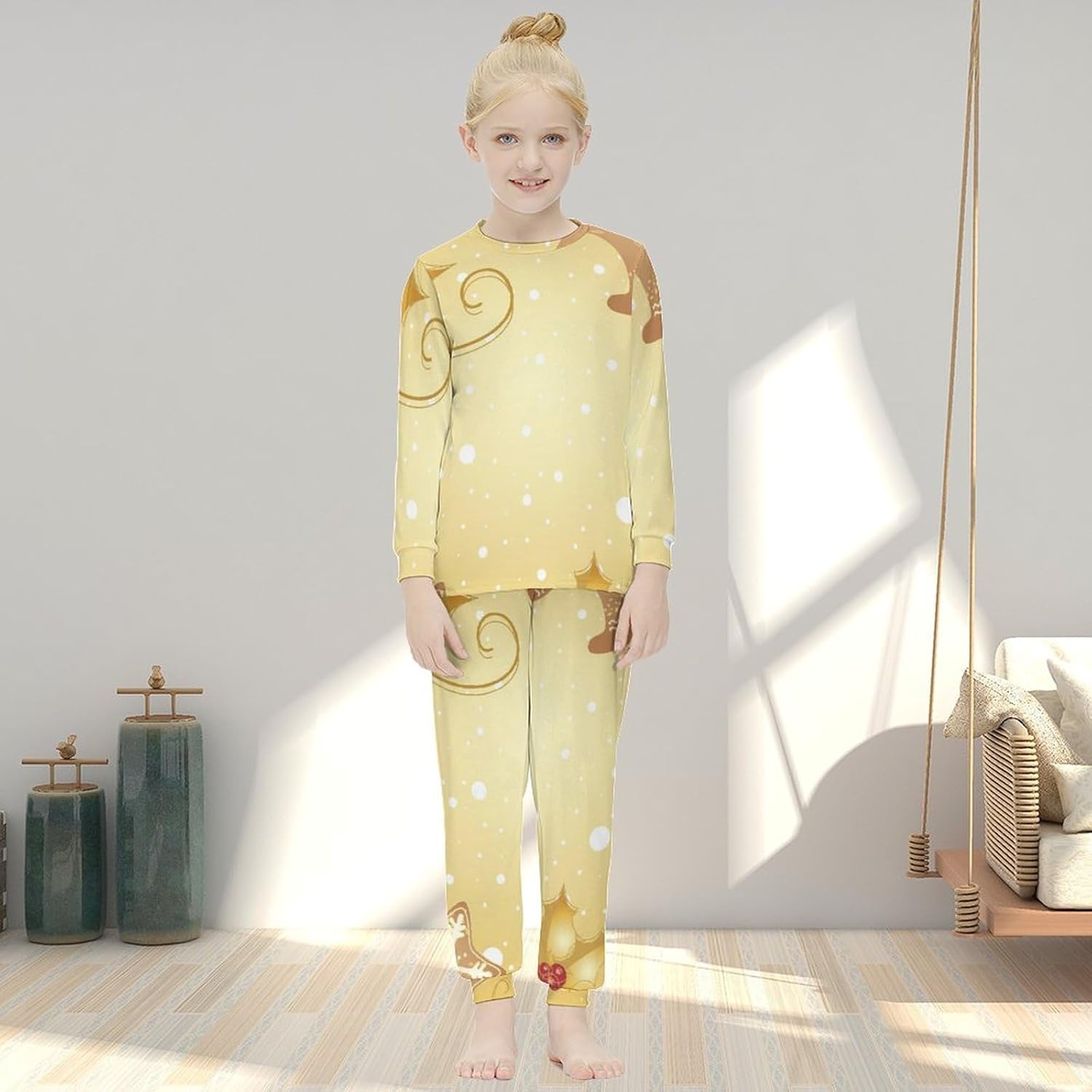 Soft Thermal Knit Set for Girls