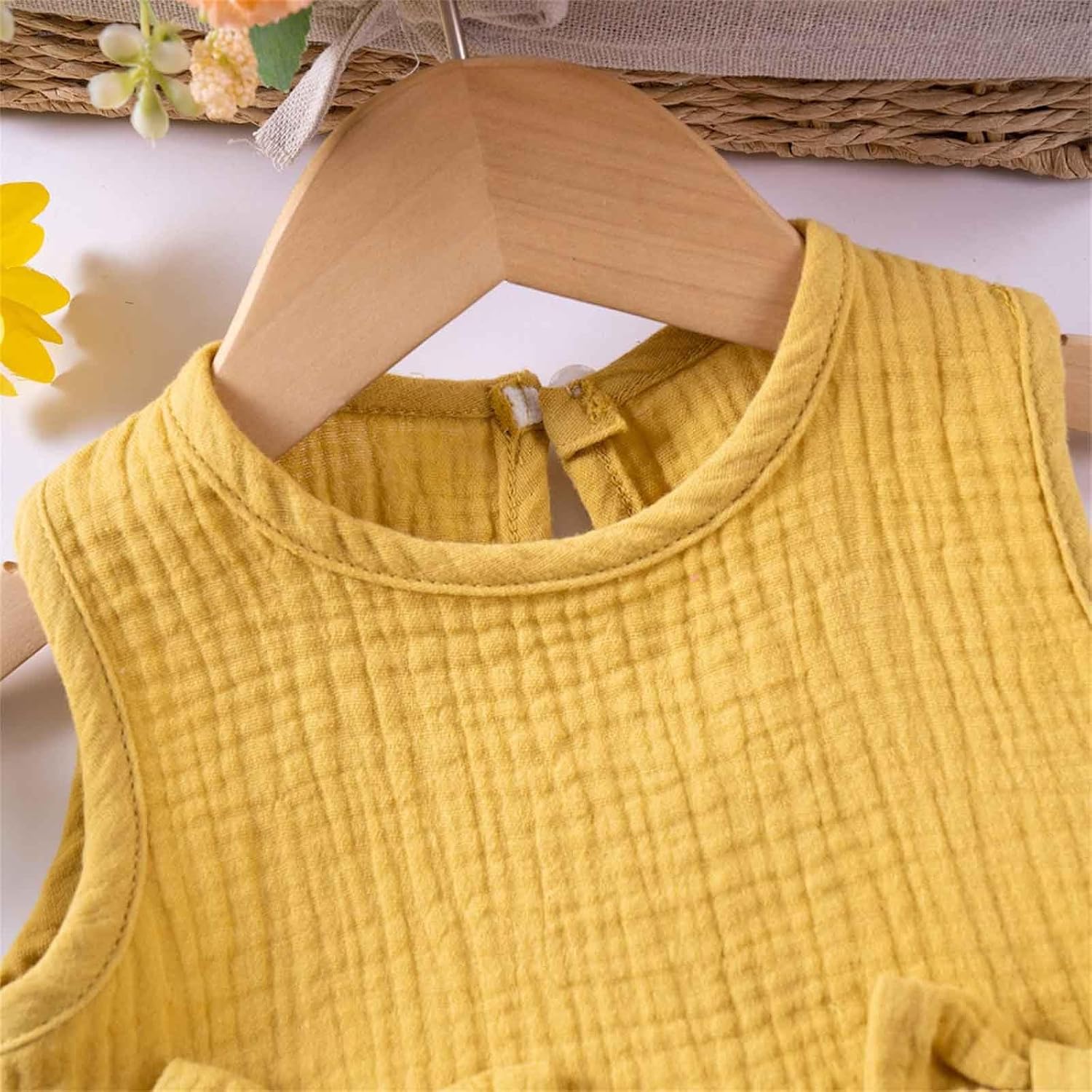 Cute Toddler Girl Crop Top Shorts Set