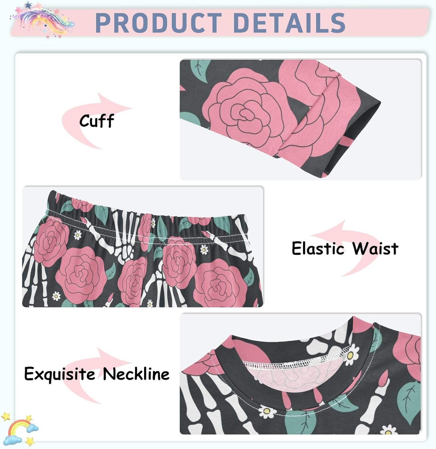 Comfortable Adorable Pajama Set for Girls