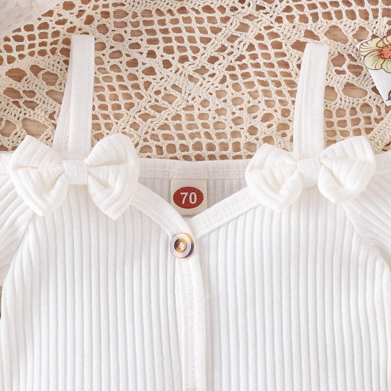 Infant Girls Sunflower BodySuit Set