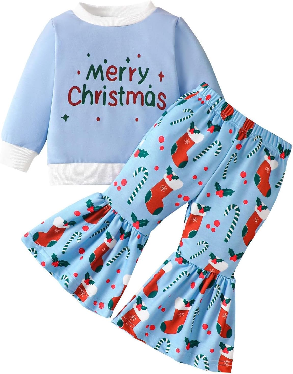 Baby Christmas Sweatsuit Set