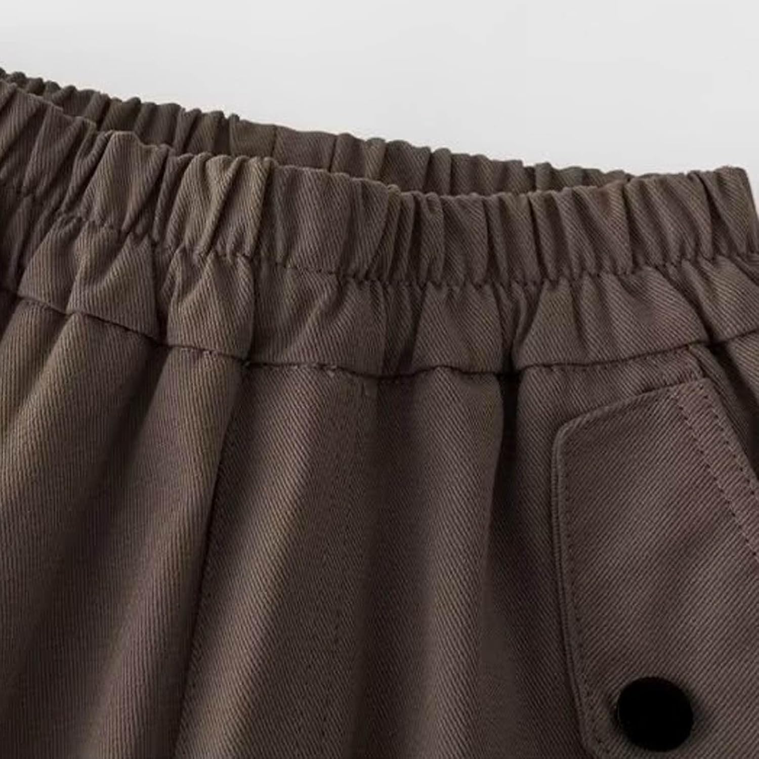Weekend Essential Cargo Pants for Girls Checked Design Wide-Leg elevate Style