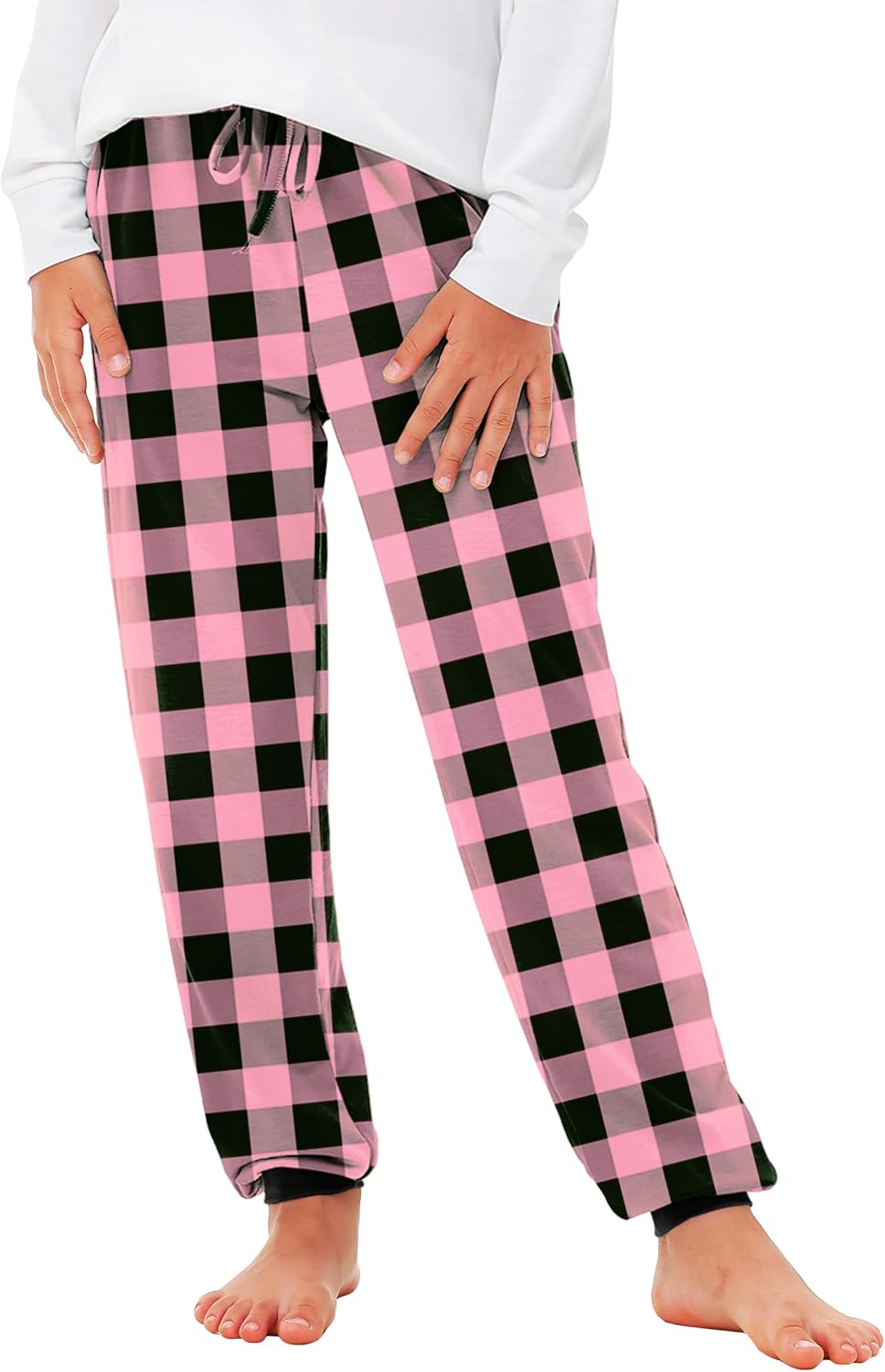 Deerose St Patricks Day Sweatpants with Pockets for Kids 5-14 Years