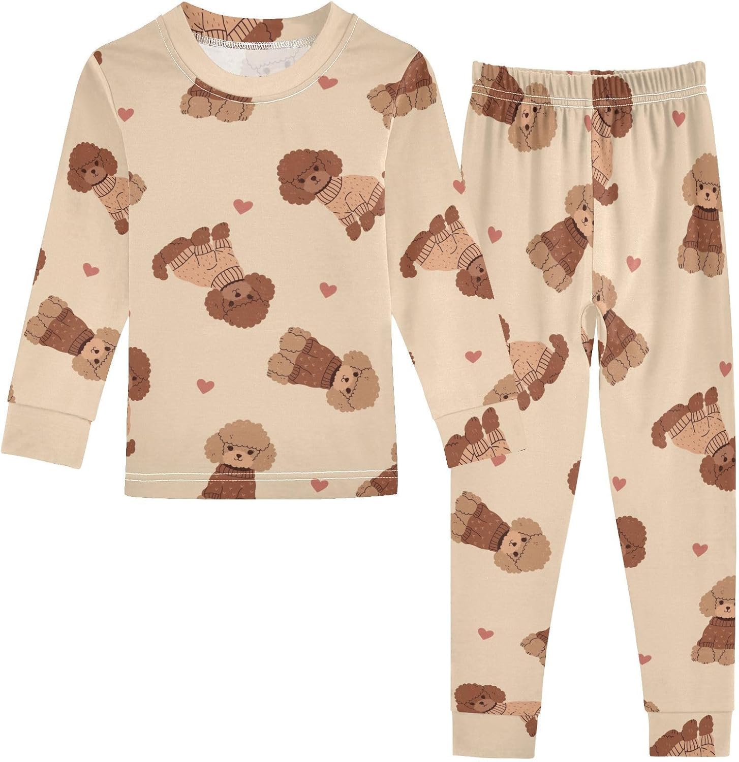 Soft Cotton Pajamas for Kids 18M-8Y Migration-Ready Sleepwear