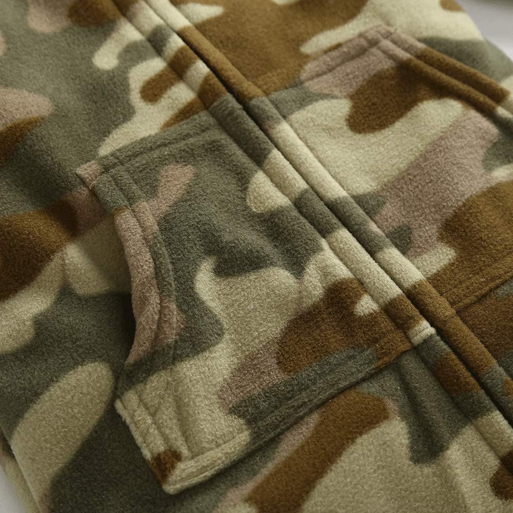 Meufam Baby Boys camouflage romper set Adorable Warm