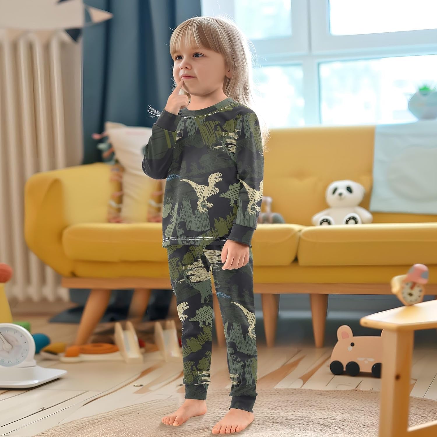 Cute Long Sleeve Sleepwear Set for Hers