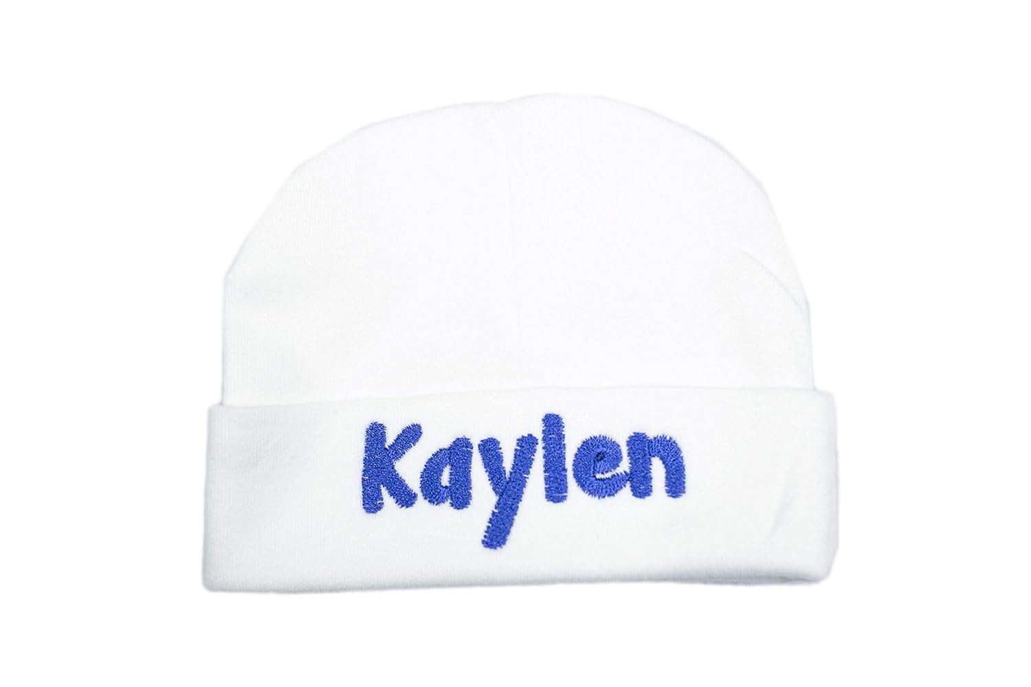 Personalized Baby Boy Hat with Royal Thread Coming Home Outfit