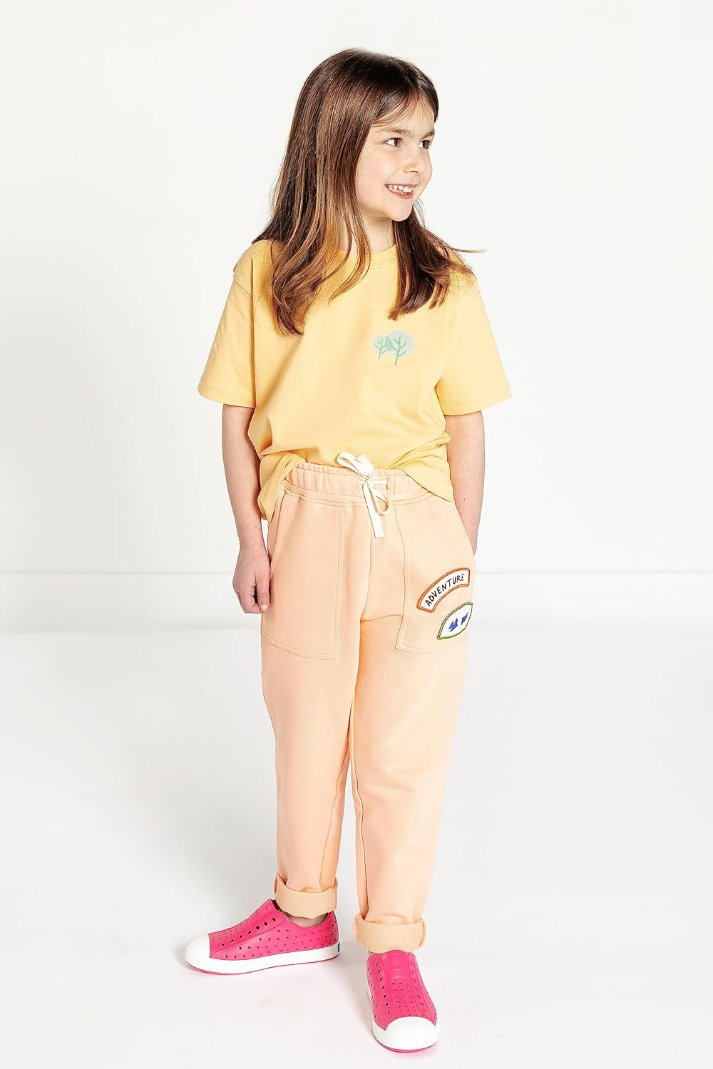 Boys Girls Organic Cotton Sweatpants for Kids