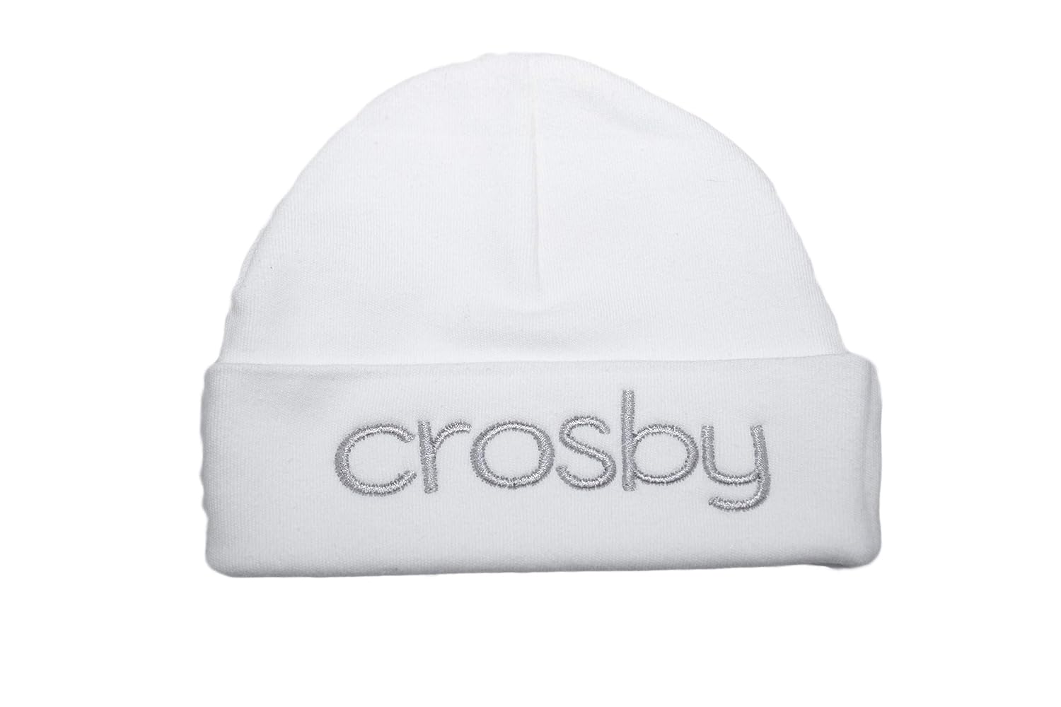 New Baby Boy Coming Home Beanie Hat with embroidery