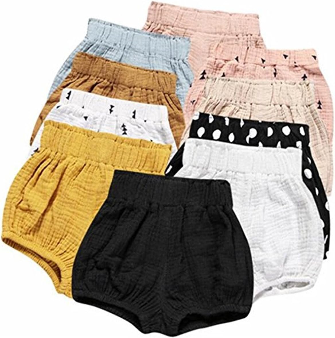 Elastic Harem Pants for Babies