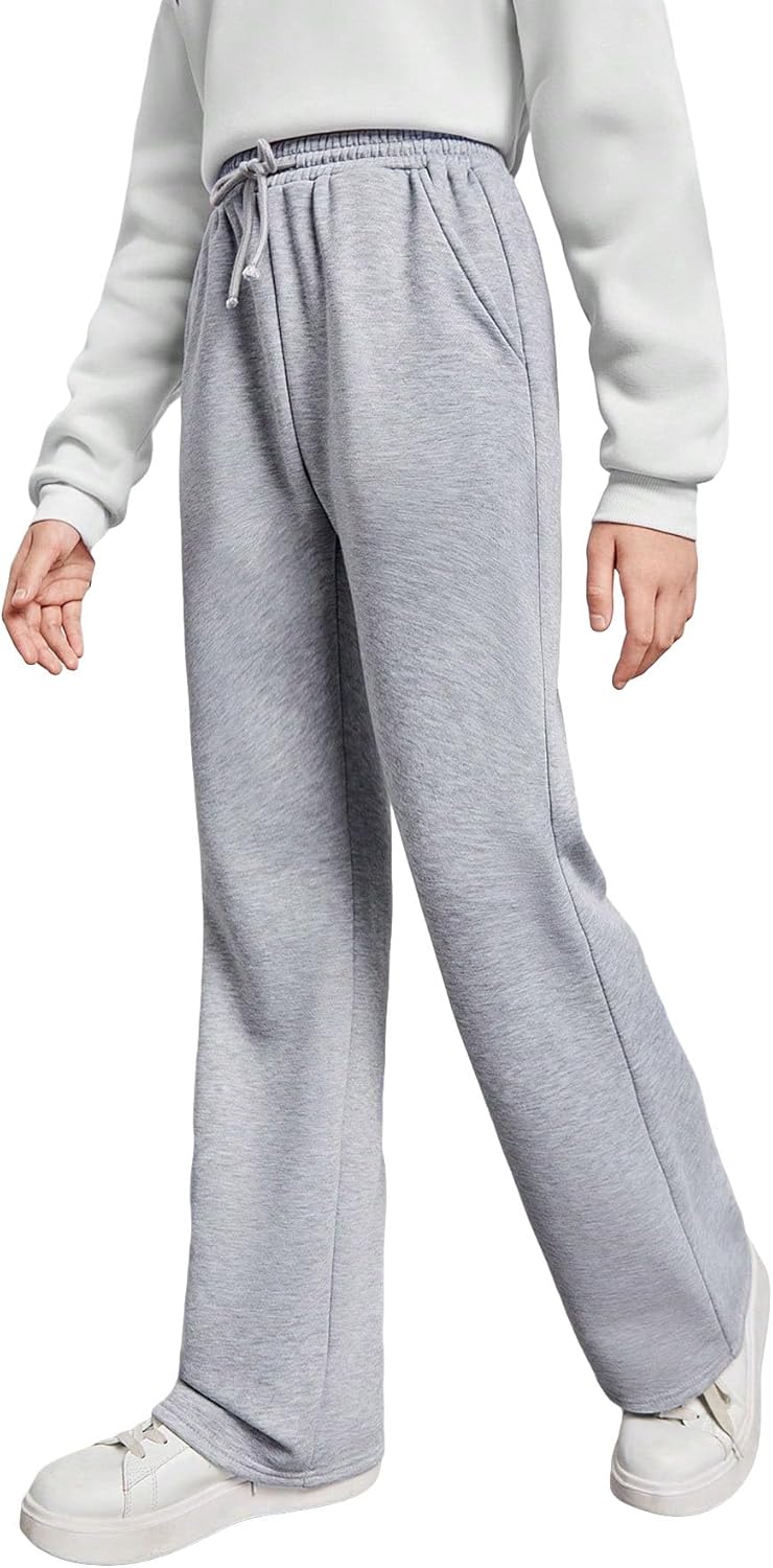SweatyRocks Girls Drawstring Waist Pants HighWaisted Dance Workout Running Enjoyment