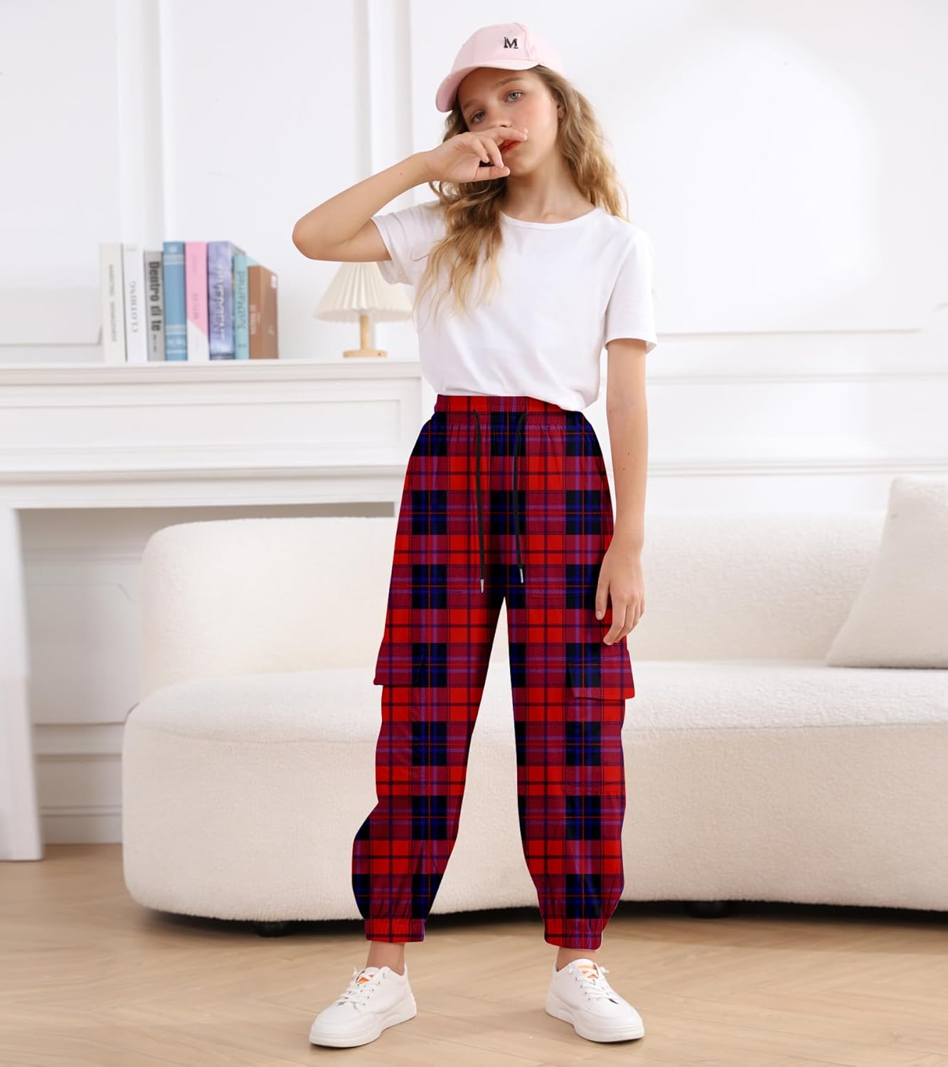 Girls LIFAky Cargo Pants Slim Fit Comfortable