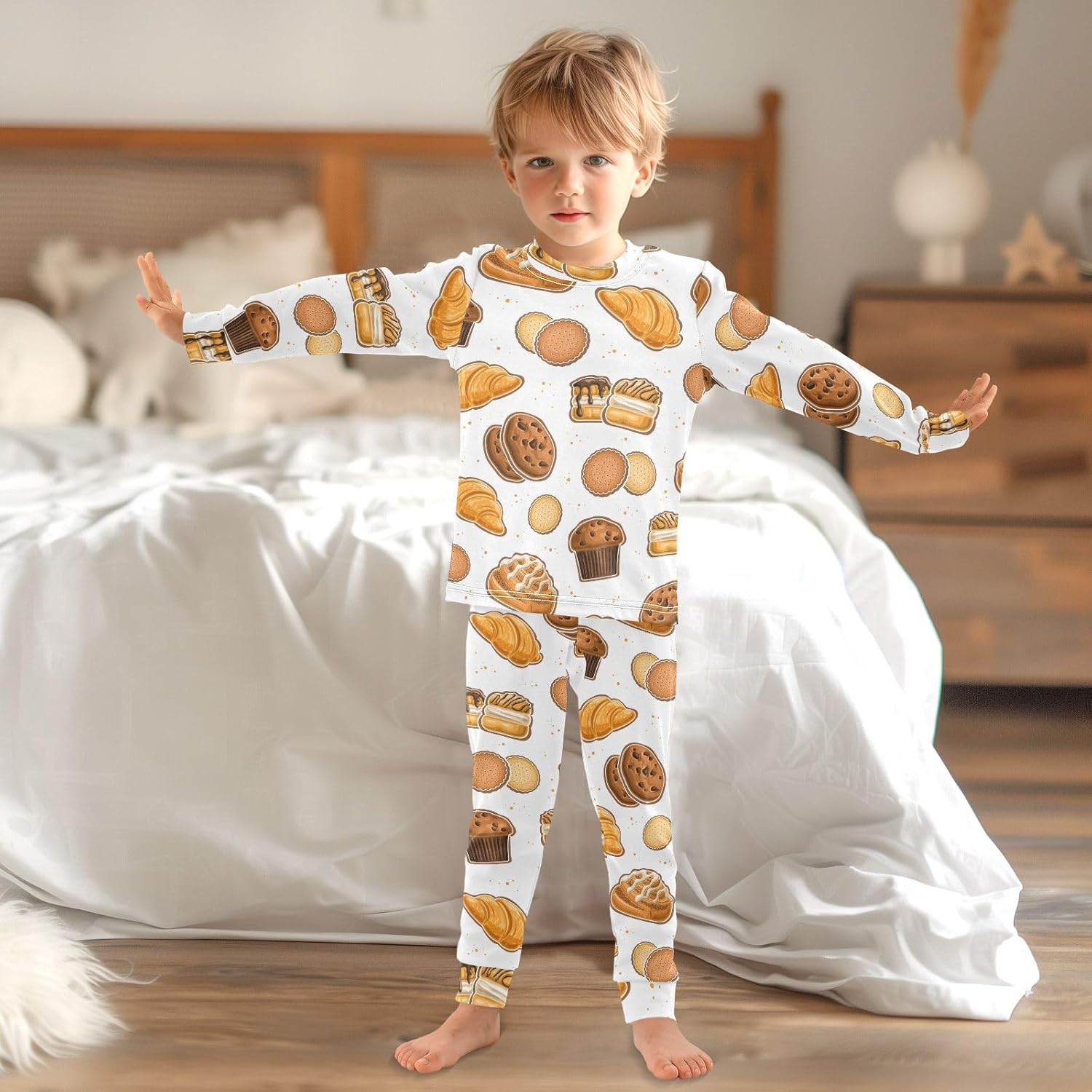 WIFIU Pajama Set - Soft Cotton Sleepwear