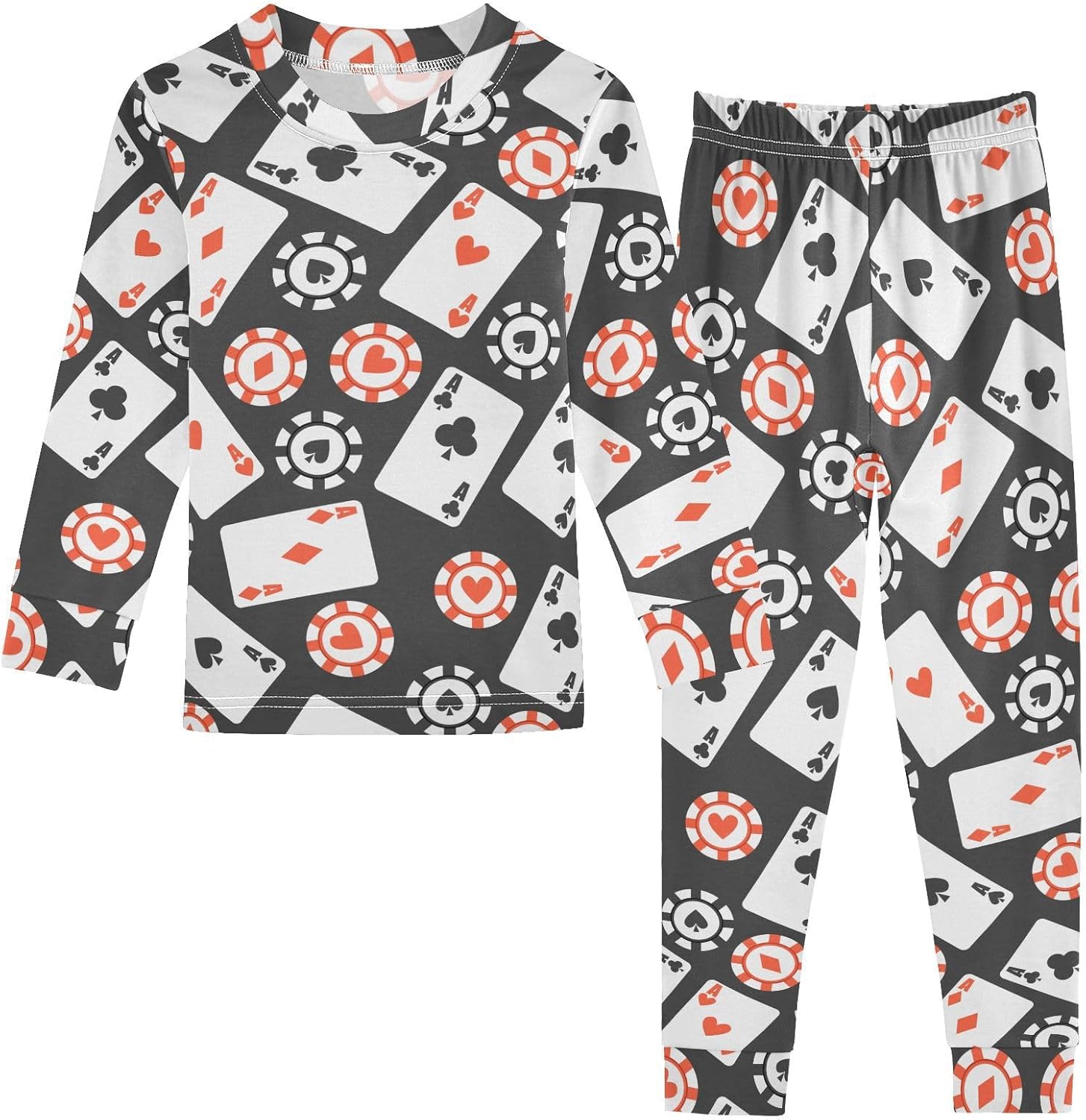 WIFIU 2 Piece Pajama Set for Kids 18M-8Y 1