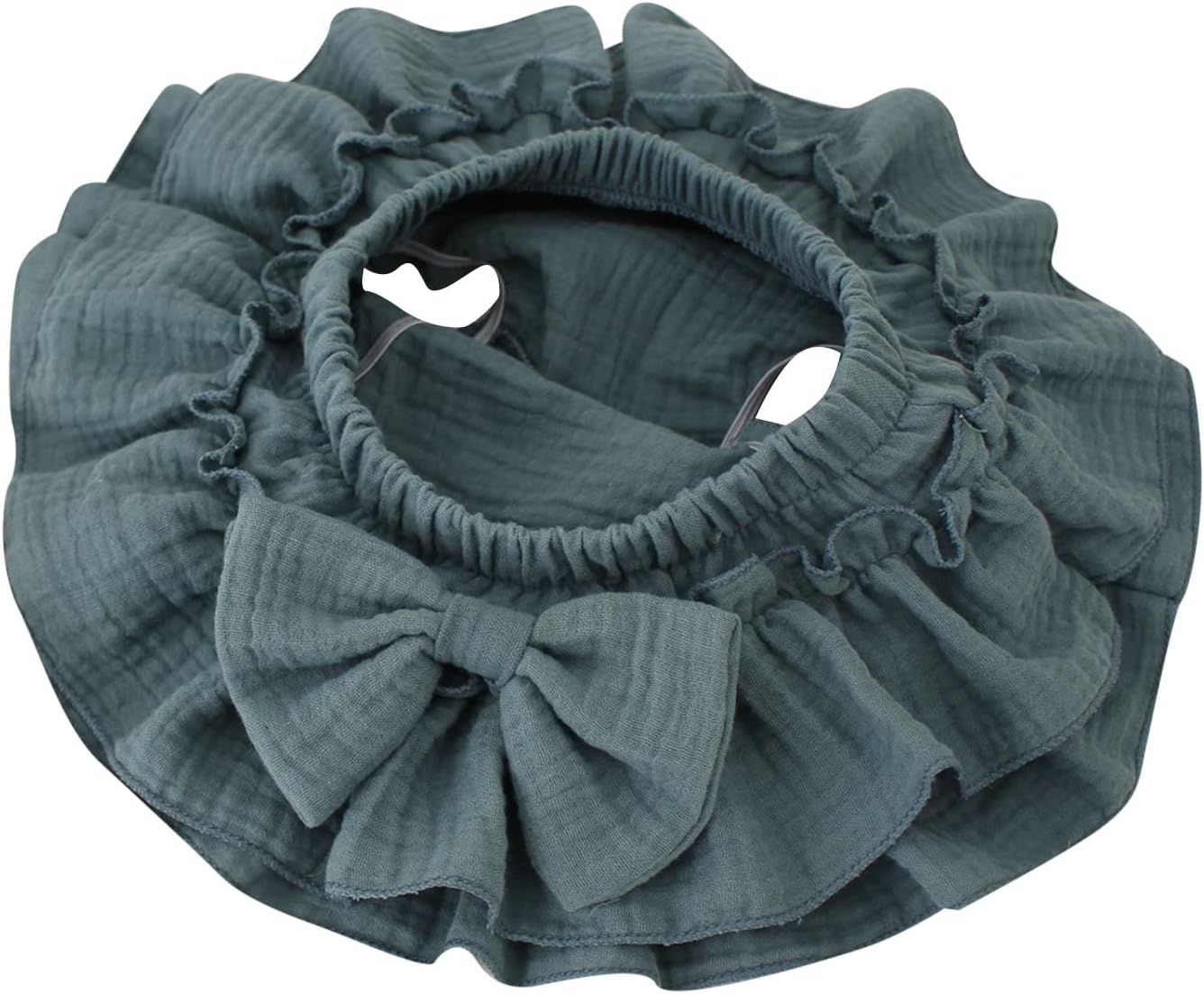 Newborn Ruffle Hem Diaper Cover Shorts for Baby Girls