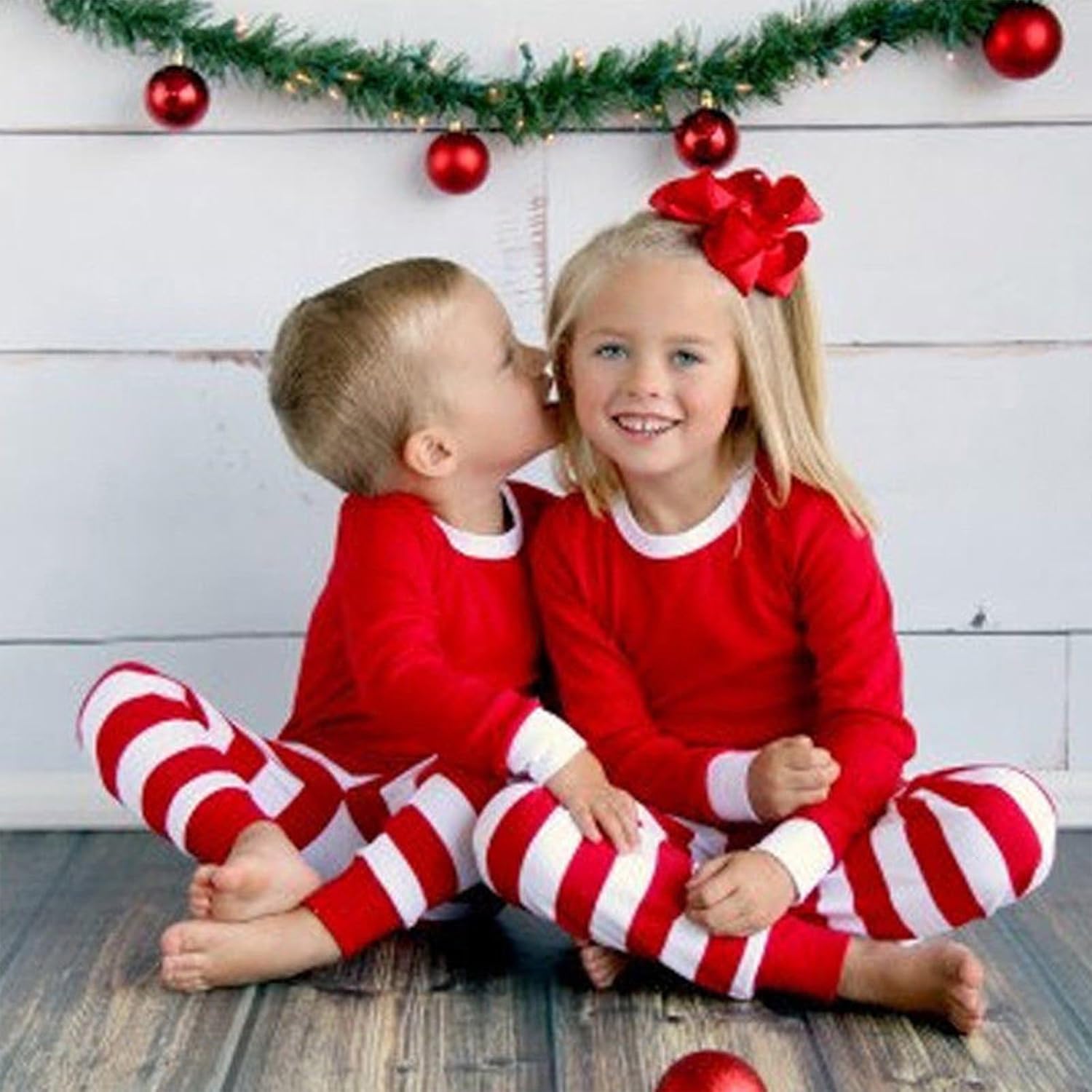 Christmas Sweater Set for Kids Soft Stretchy Boys Girls