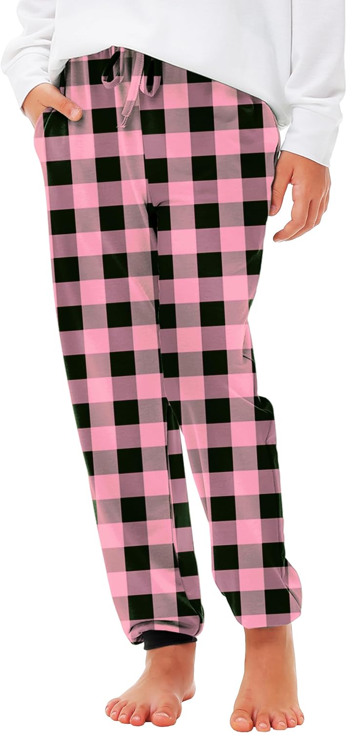 Deerose St Patricks Day Sweatpants with Pockets for Kids 5-14 Years