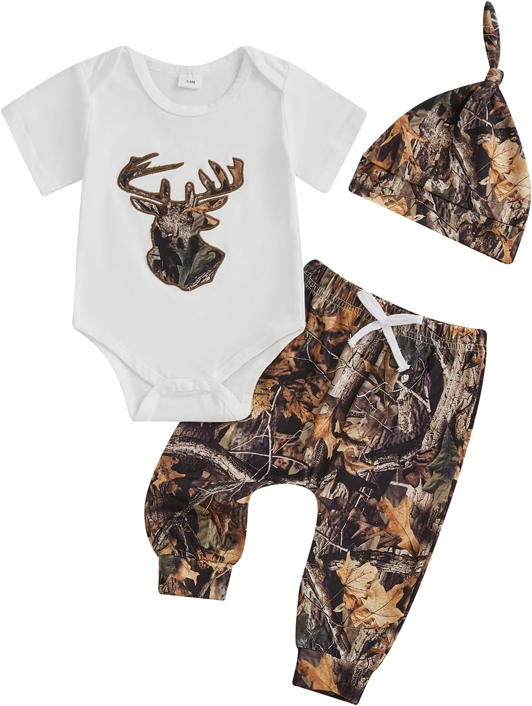 Newborn Hut Kelly Camo Outfit