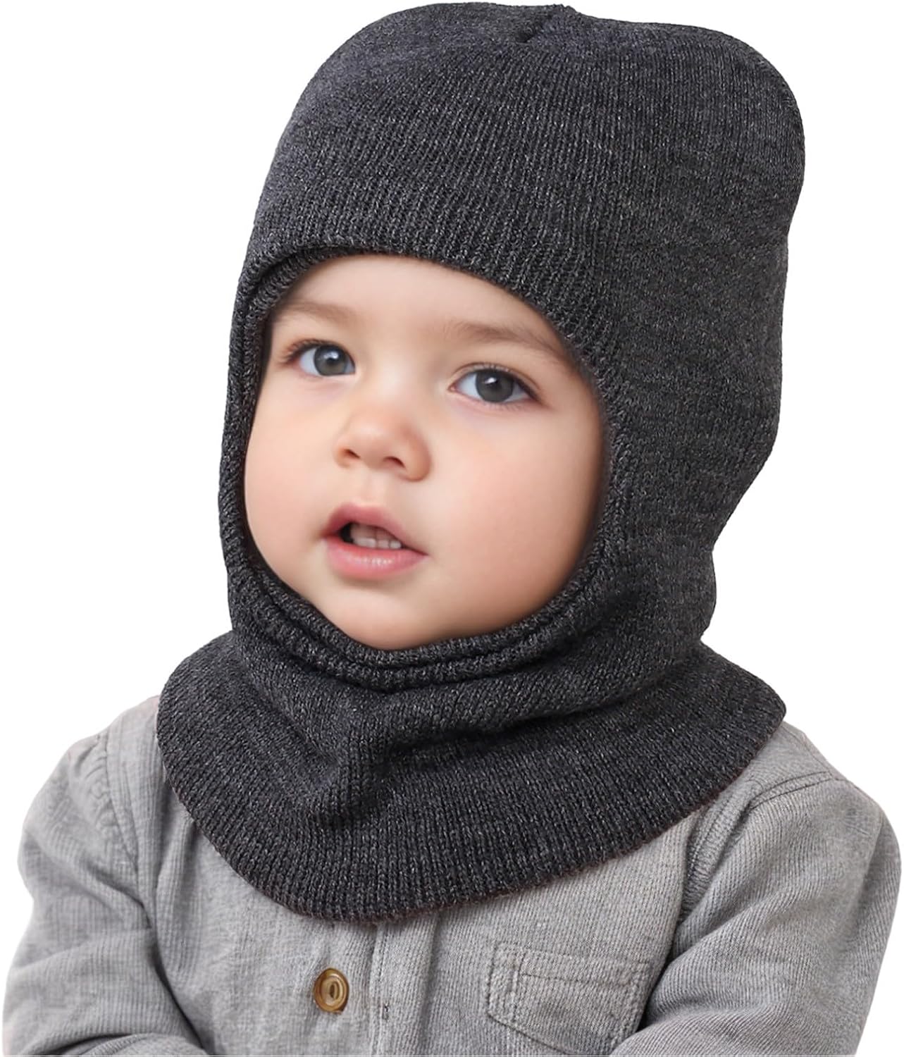 PC toddlers winter hat fuzzy and cozy