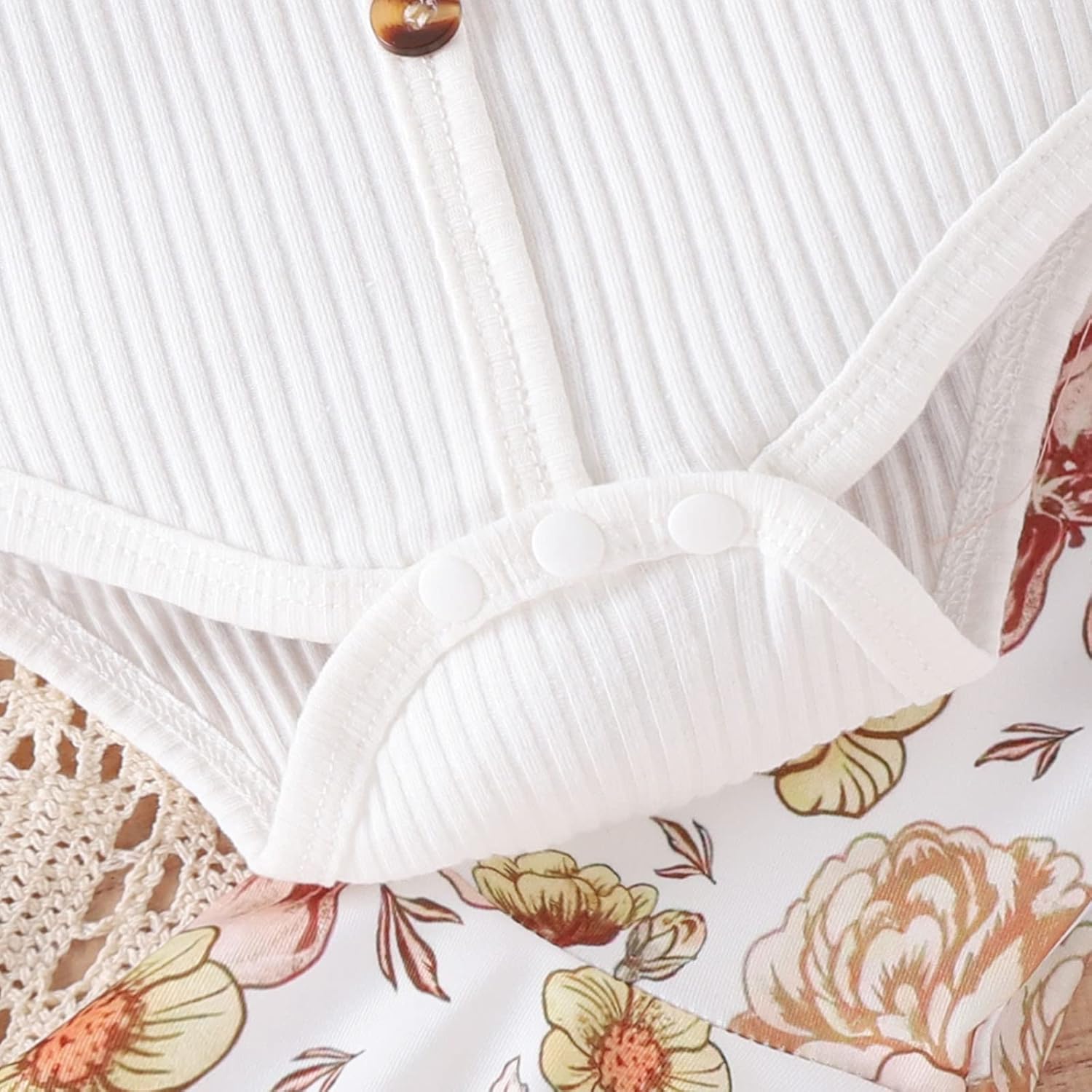 Infant Girls Sunflower BodySuit Set