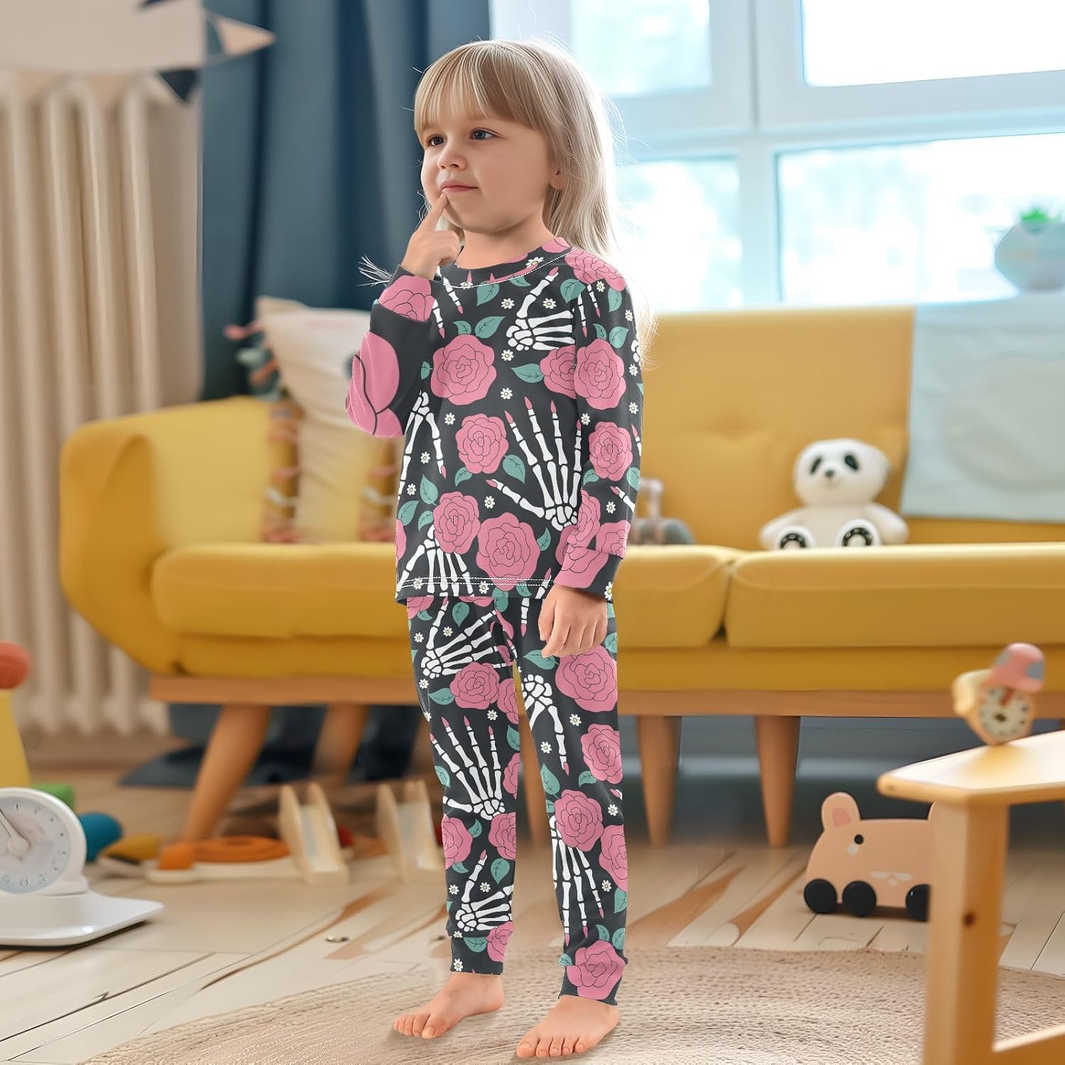 Comfortable Adorable Pajama Set for Girls