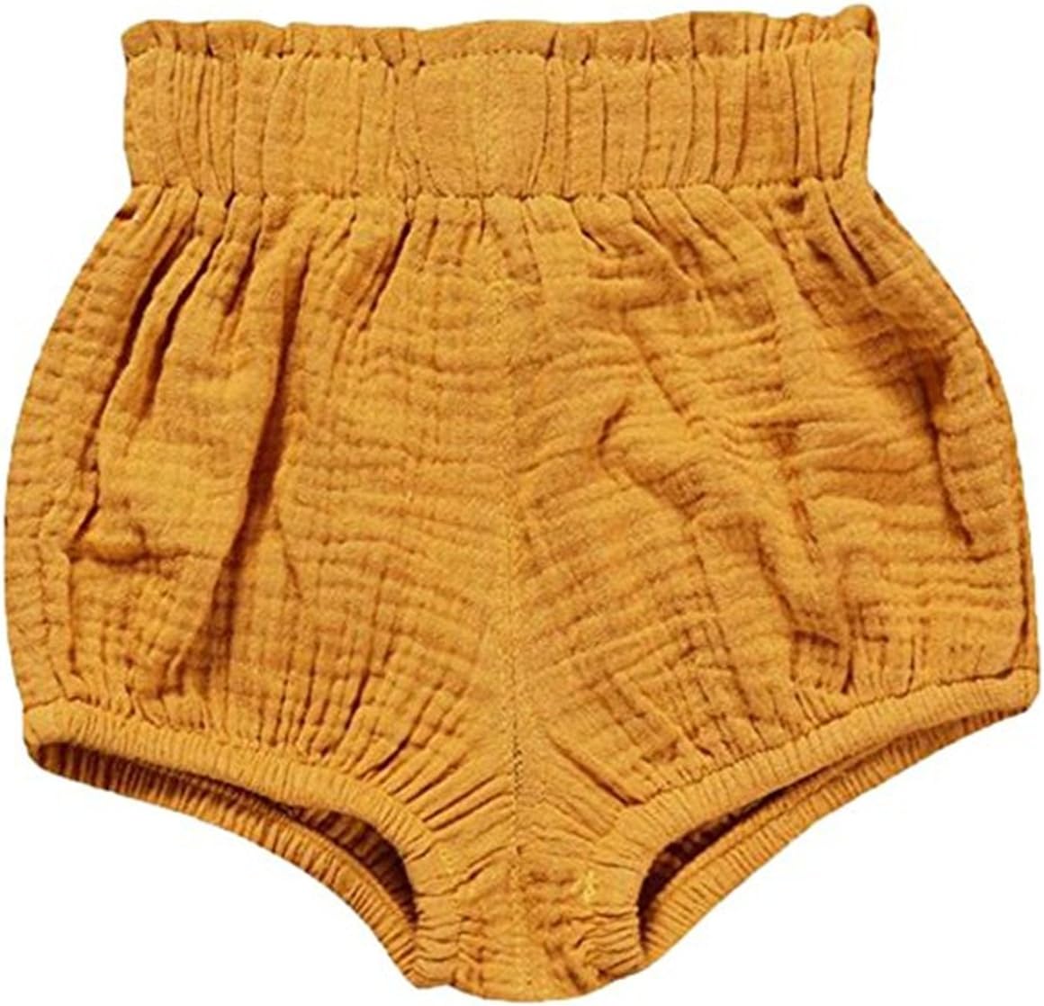 Little Baby girls boys soft cotton linen blend cute bloomer shorts
