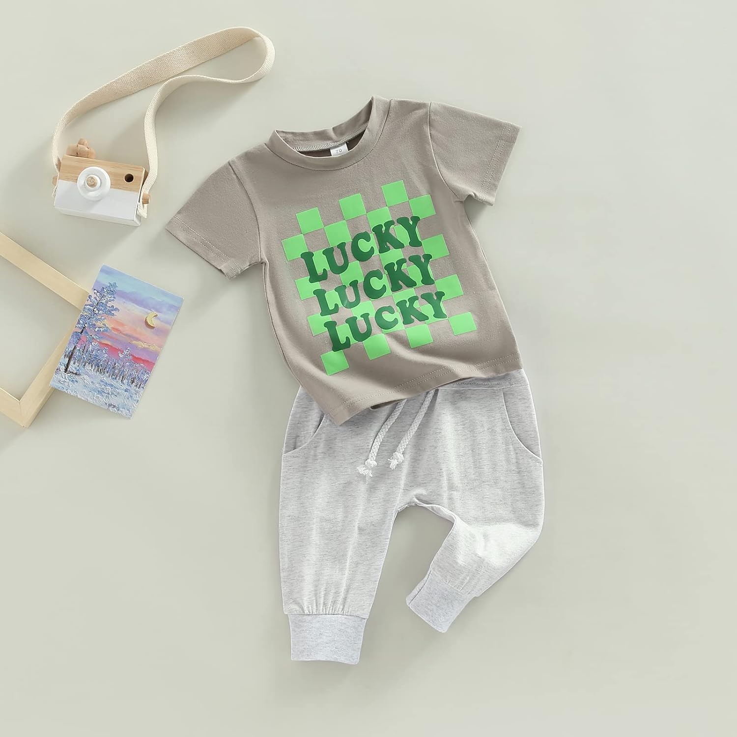 Cute St Patricks Day Baby Boy Outfit
