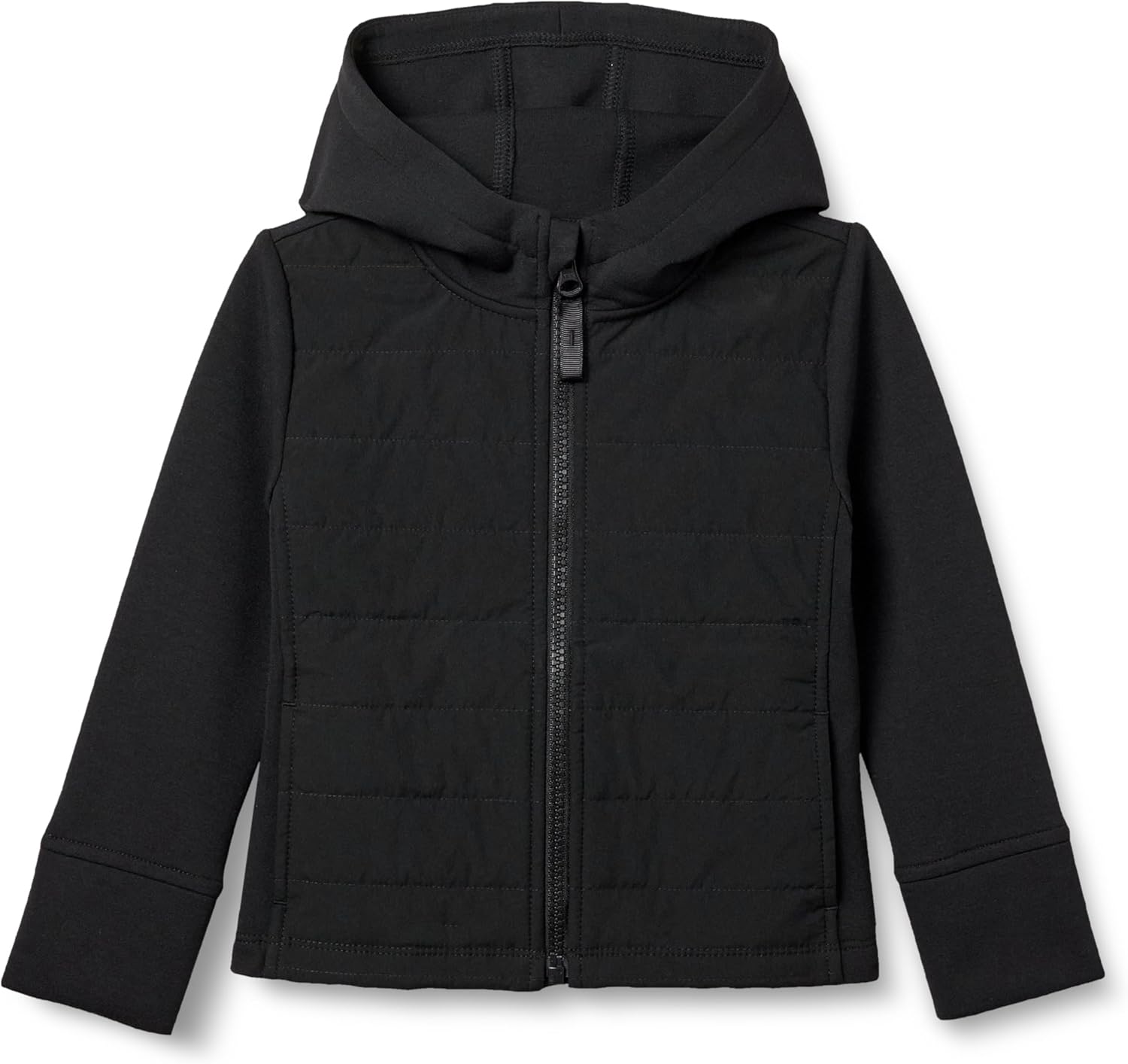 High-Quality Executive Fit Girls and Toddlers Hooded Full-Zip Active Jacket