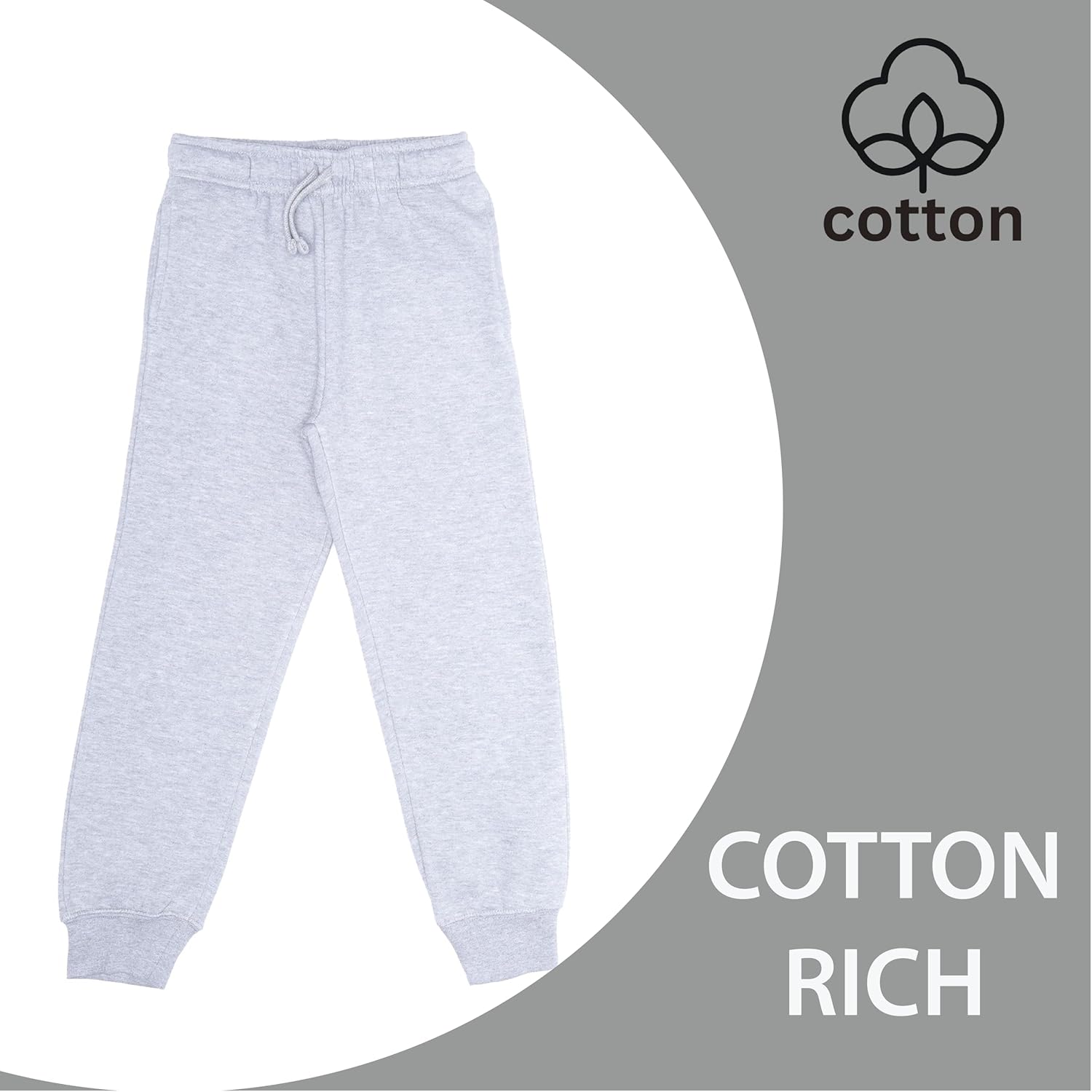 Everyday Kids Cotton Fleece Jogger Pants