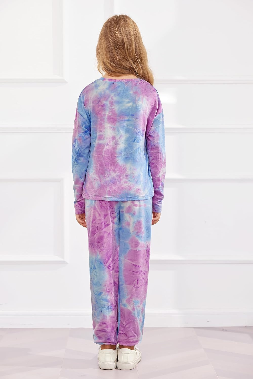 Arshiner Girls Tie-Dye Outfits Set