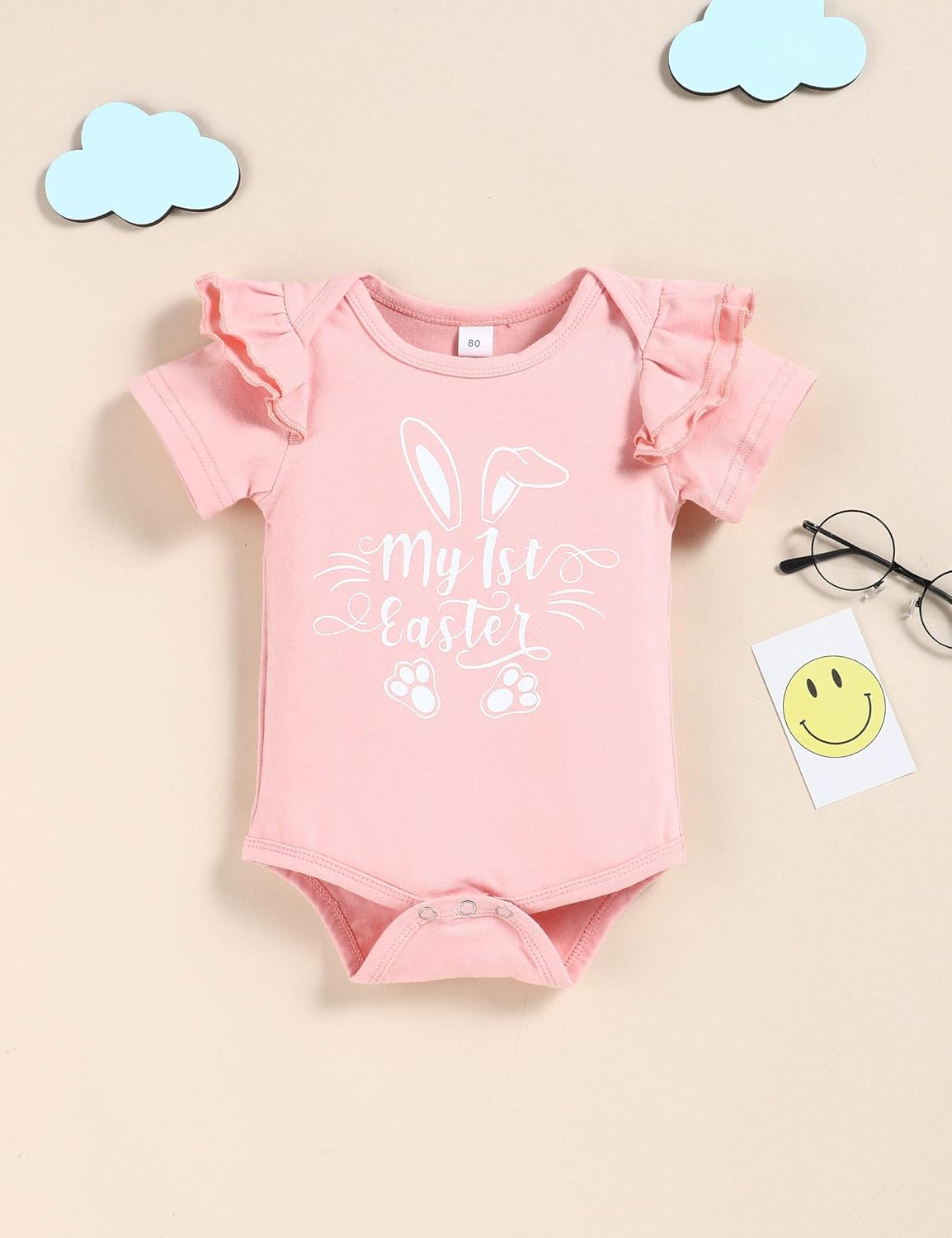 Menglang Baby Girl Romper Shorts Set - Bloom and Shine