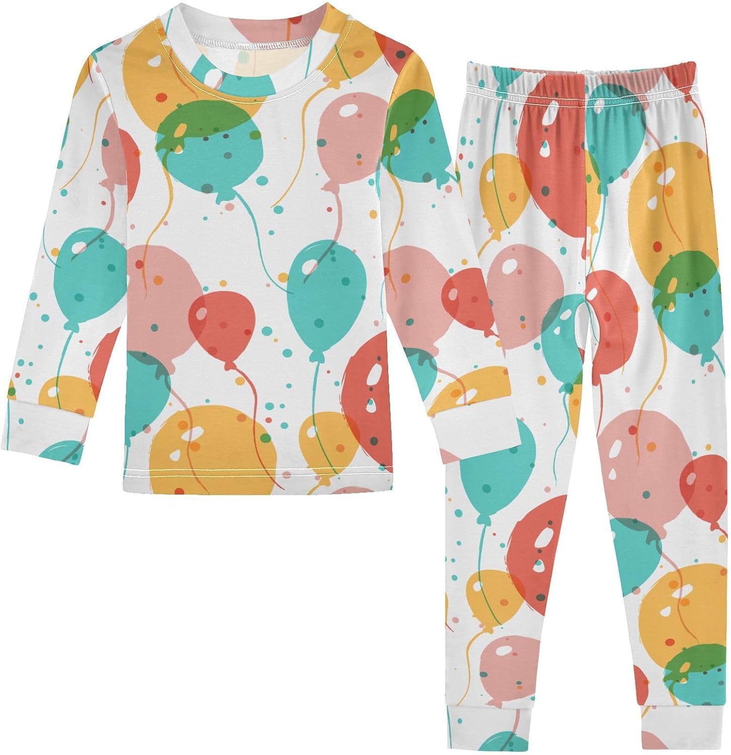 WIFIU Pajama Set for Home - 95 Cotton Pjs for 18M-8Y