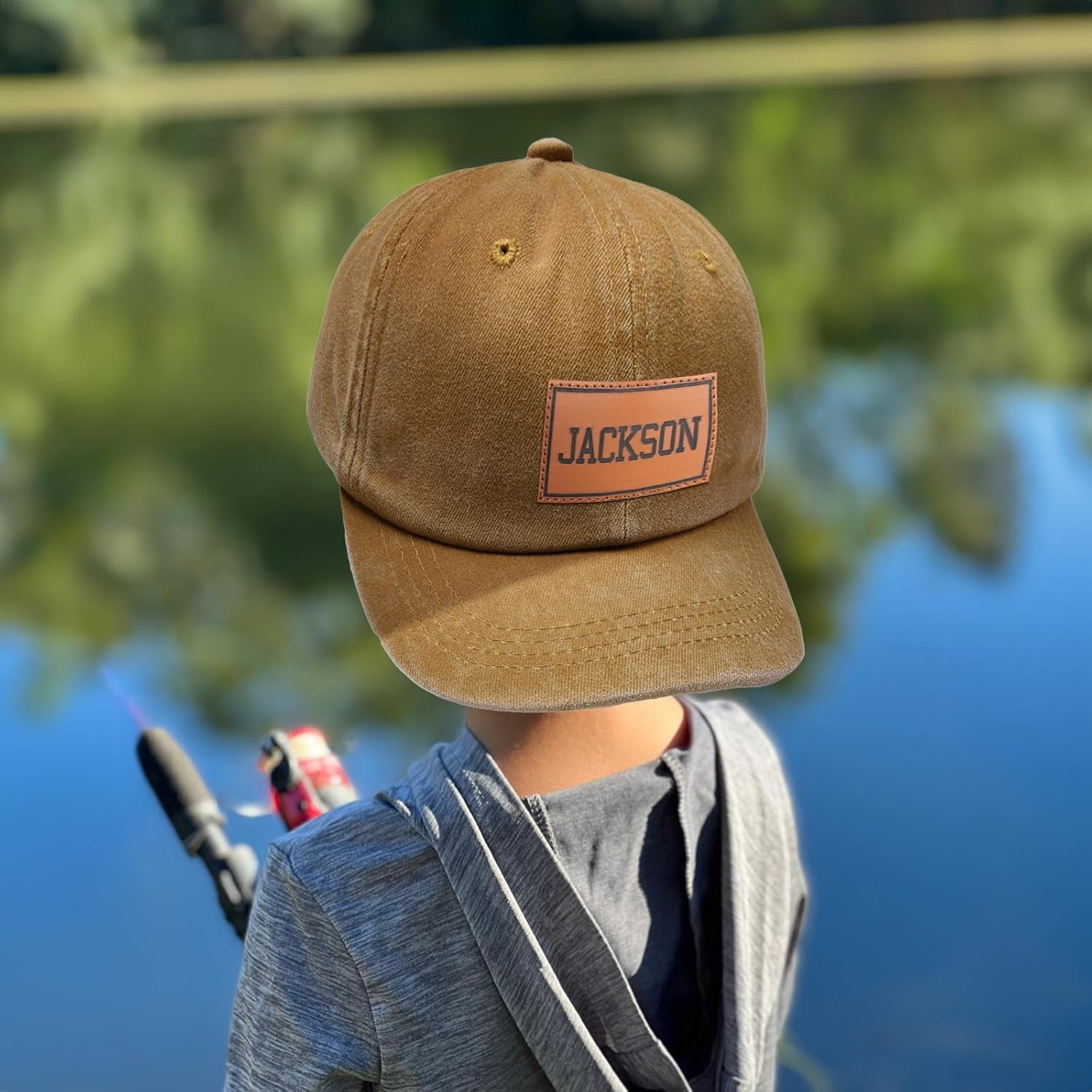 Personalized Toddler baseball cap with adjustable size