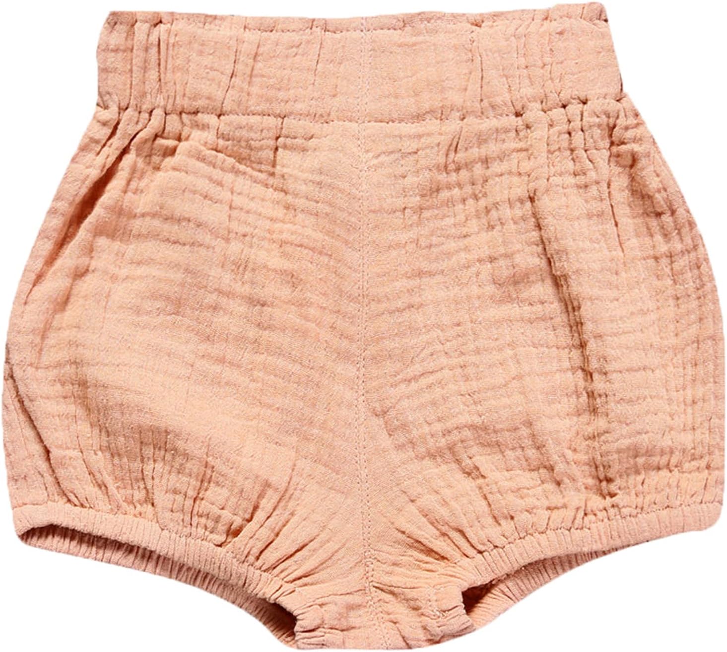 EISHOW 3PC Cotton Linen Shorts for Babies