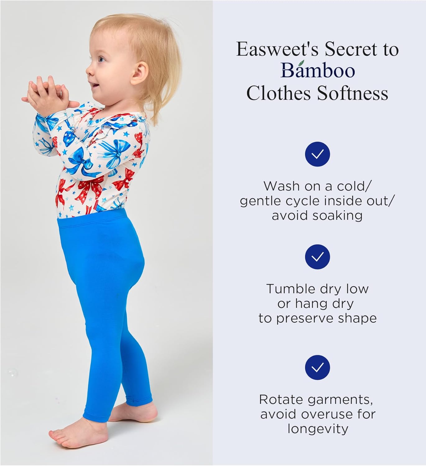 EASWEET Bamboo Viscose Baby Outfits for Winter Fall