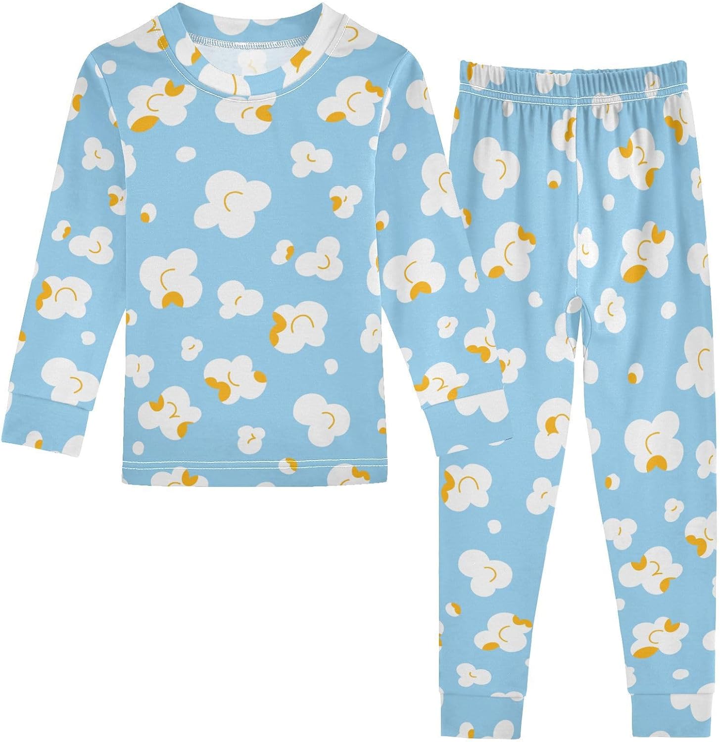 Comfort Pajama Sets Soft Cotton 2-Piece Sleepwear for Kids