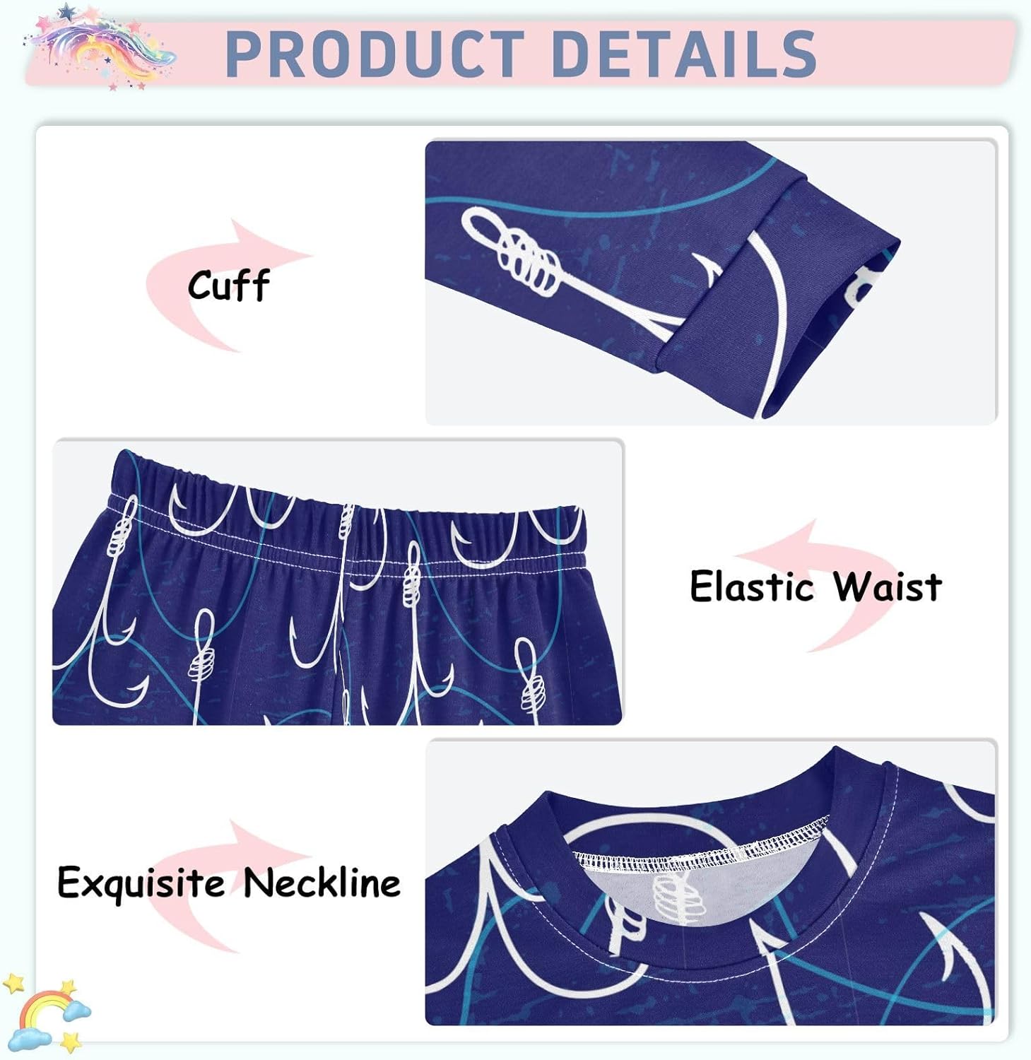 Perfect Sleep All Day Adore Your Little One 18M-8Y Pajama Set