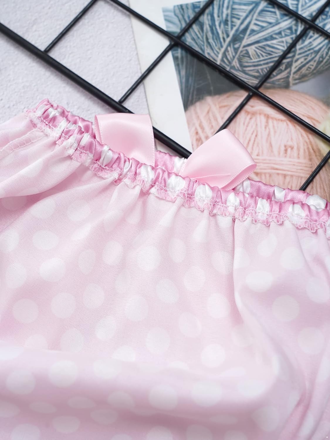 Cute Baby Girl Bloomers with Bowknot