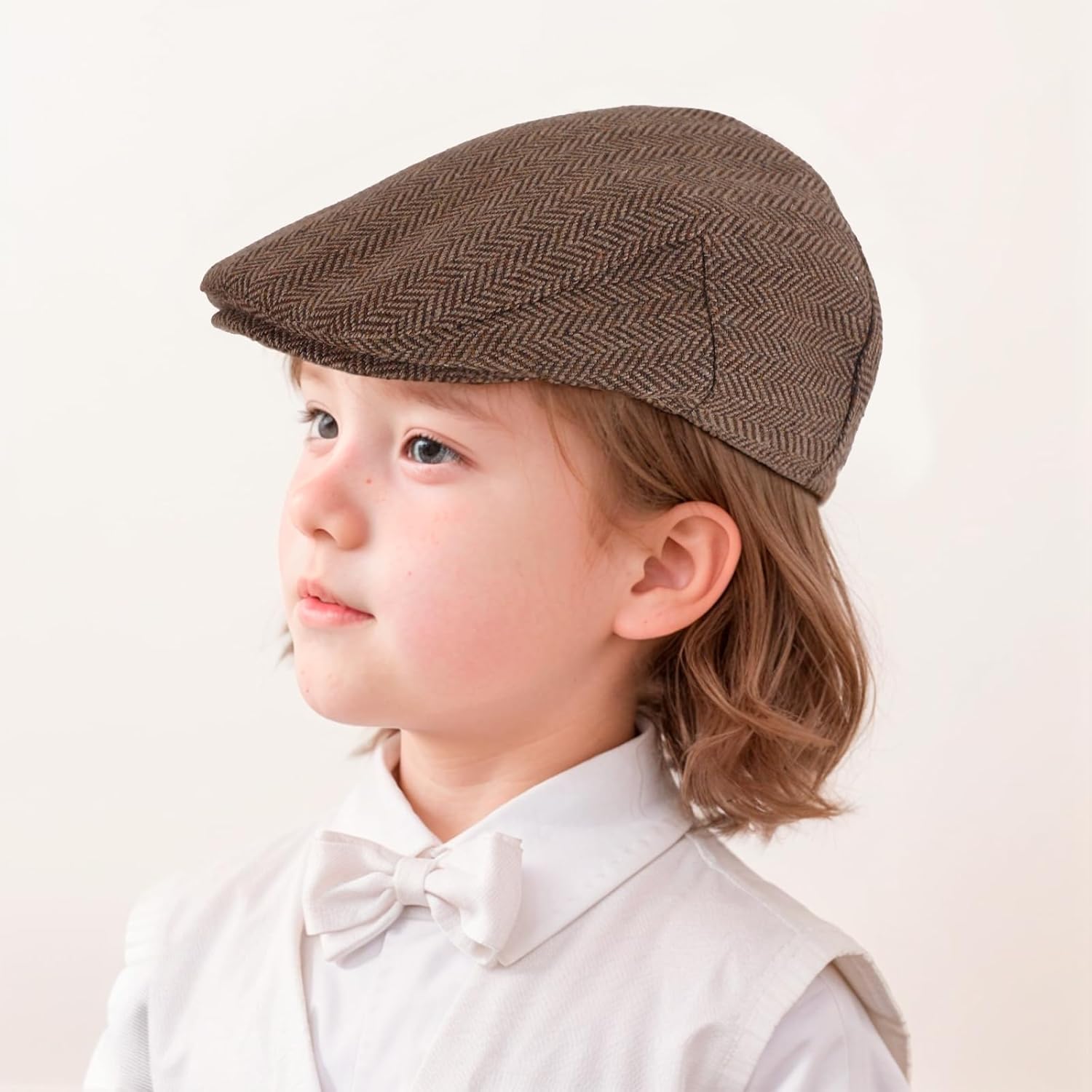 Toddler Boys Vintage Newsboy Cap Flat Beret