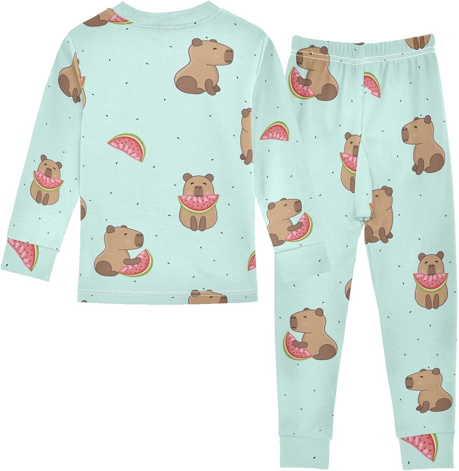 WIFIU Kids Pajama Sets Soft Cotton Long Sleeve Perfect for Sleep Play