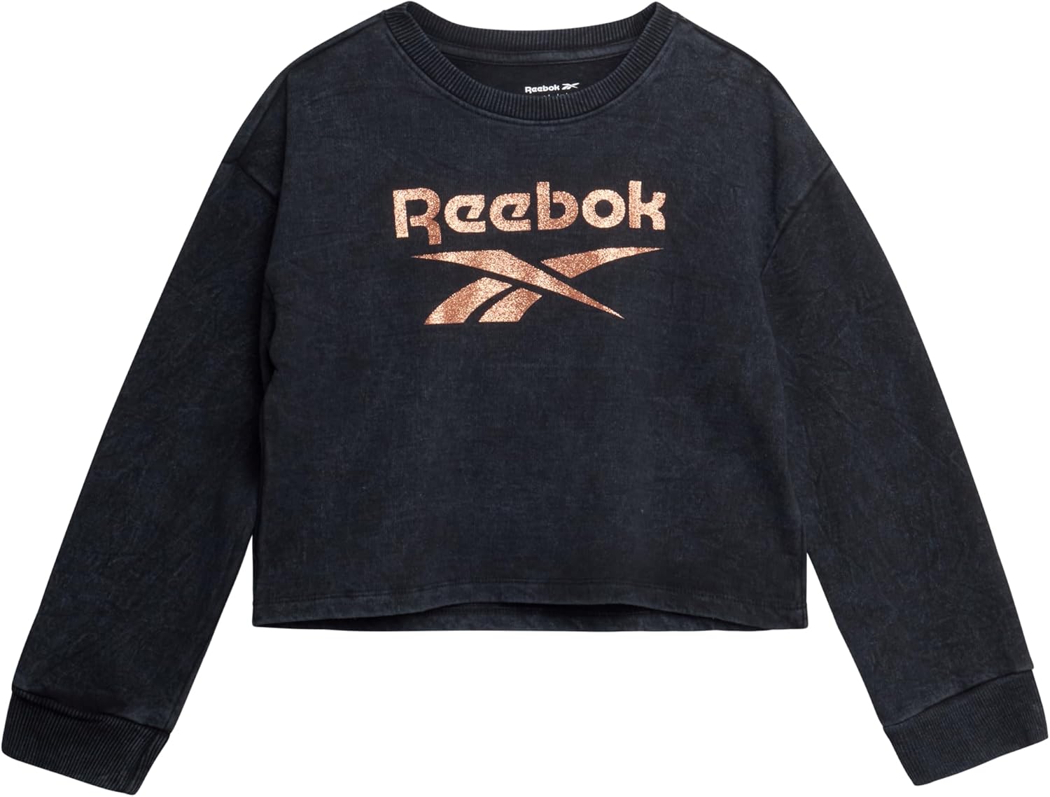 Reebok Girls Sweatsuit Set - 2 Piece Fleece Hoodie Jogger