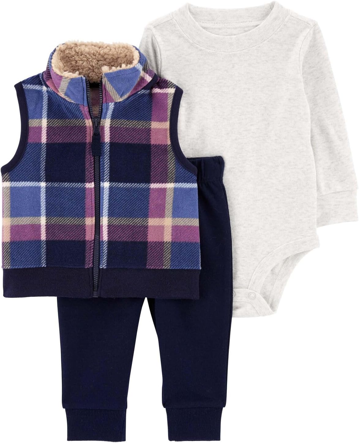 Carters Baby Boys 3-Piece Vest Set Premium