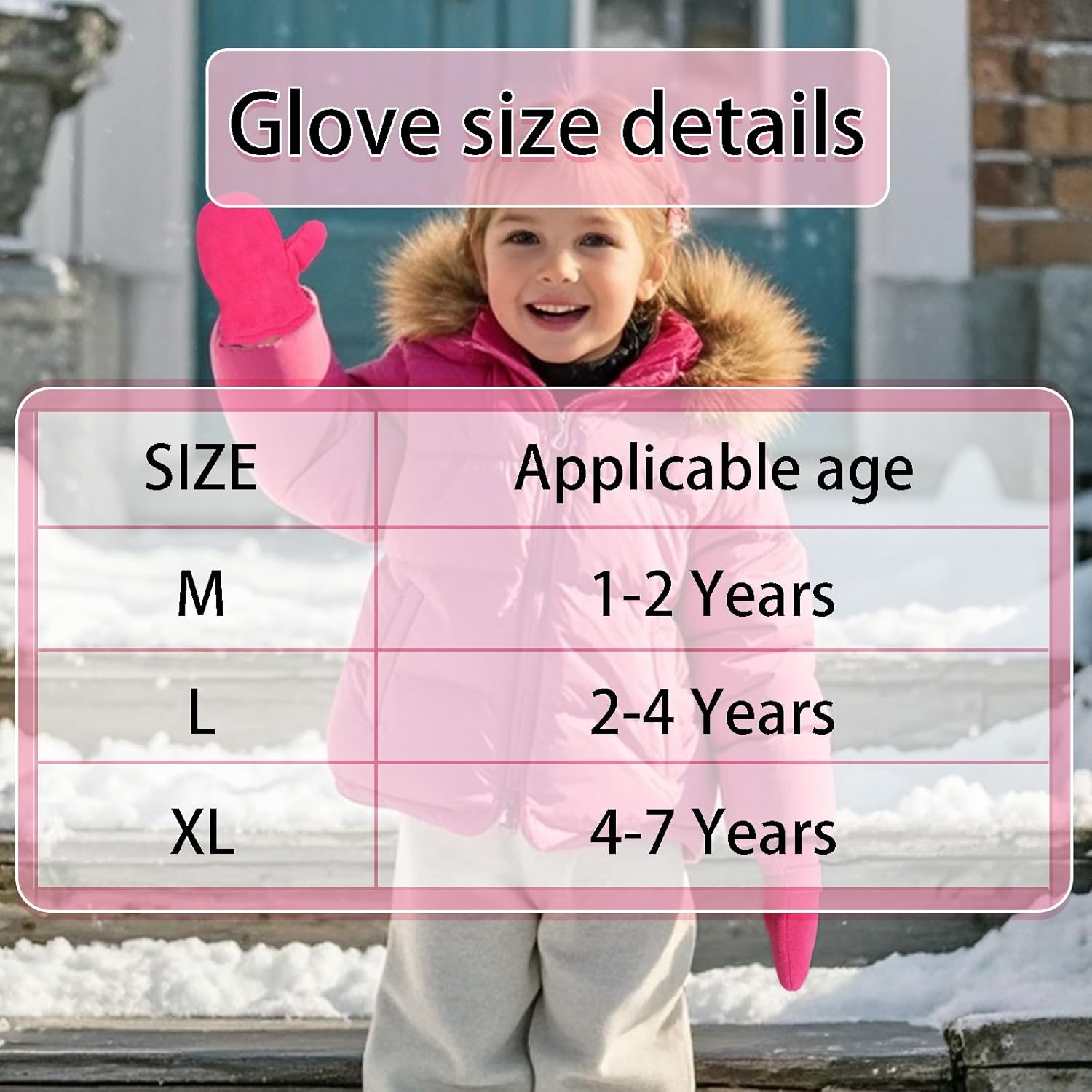 Sofa Winter Mittens for Kids Soft Cozy and Warm