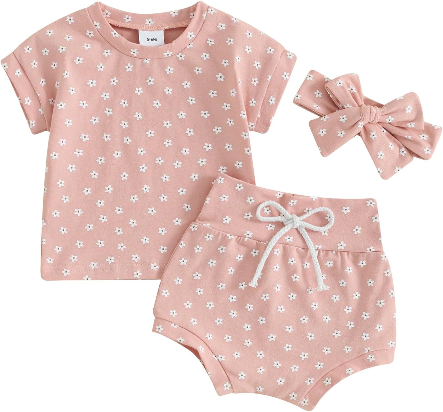 Eventos Child Girls Casual Summer T-Shirt Set