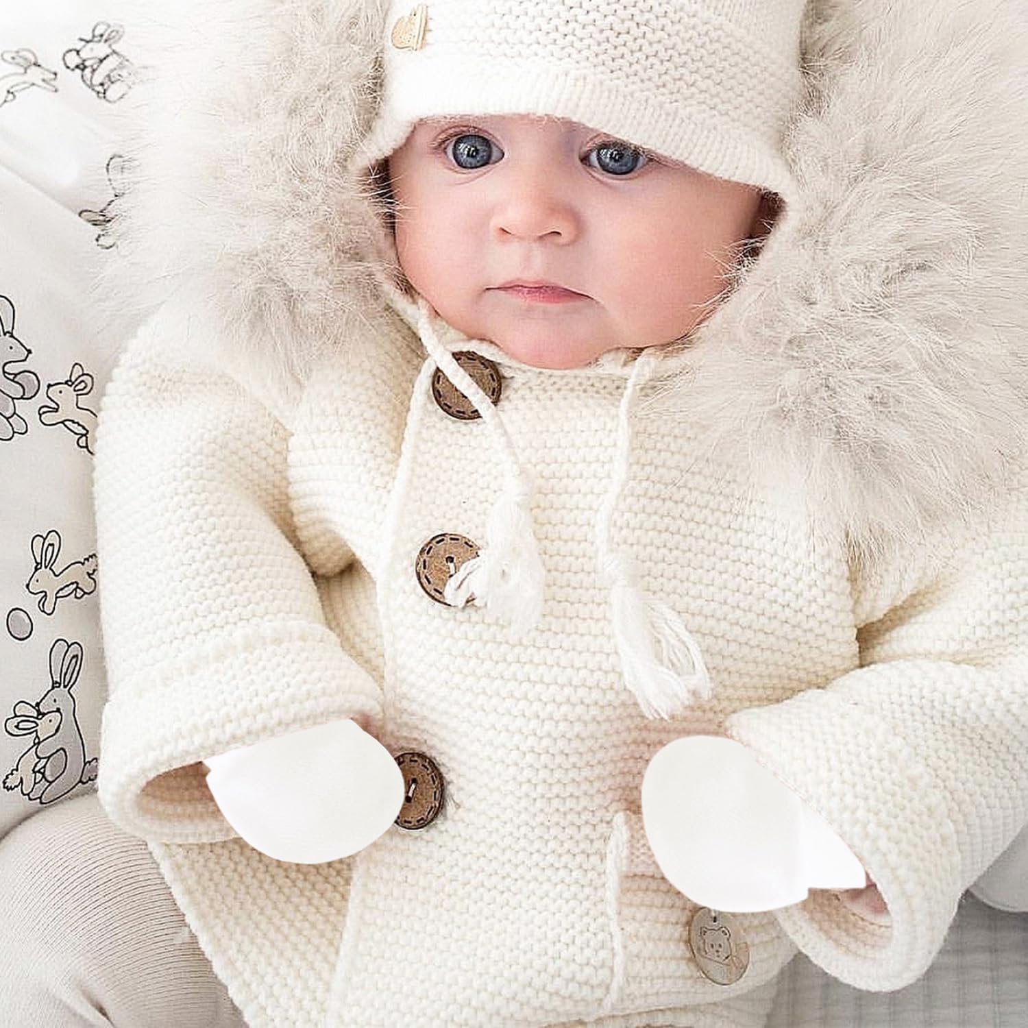 Newborn Baby Mittens Gloves Hand Mitten
