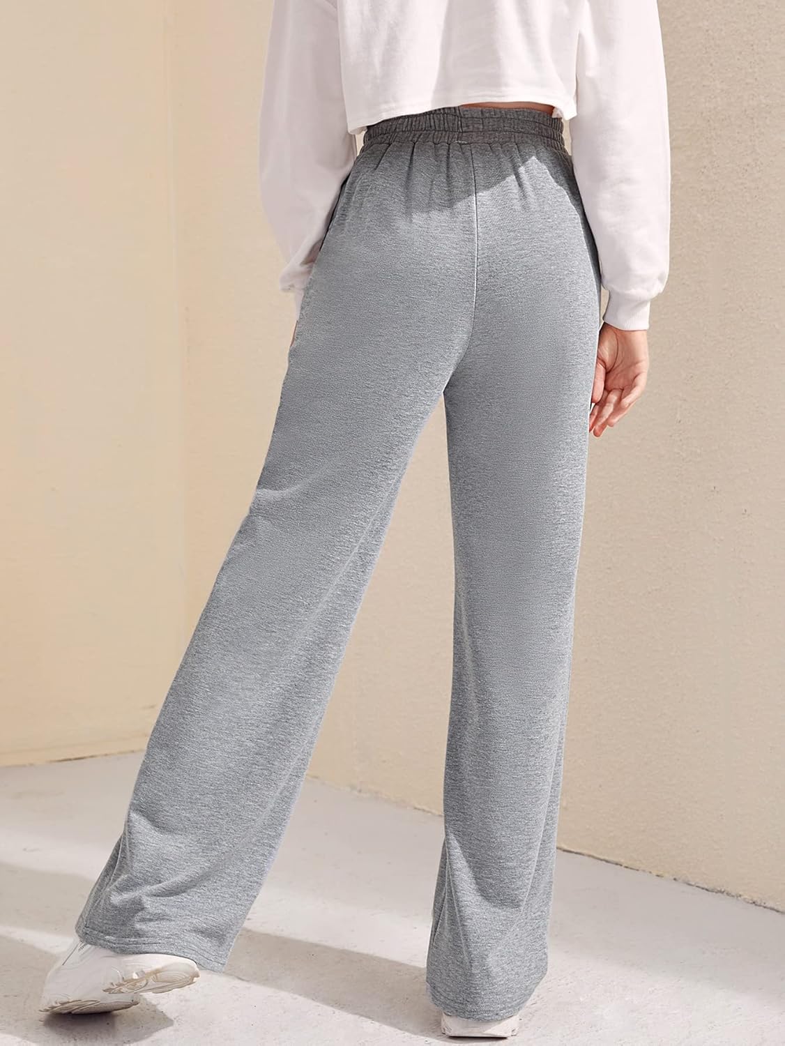 Verdusa Girls Elastic Waist Joggers