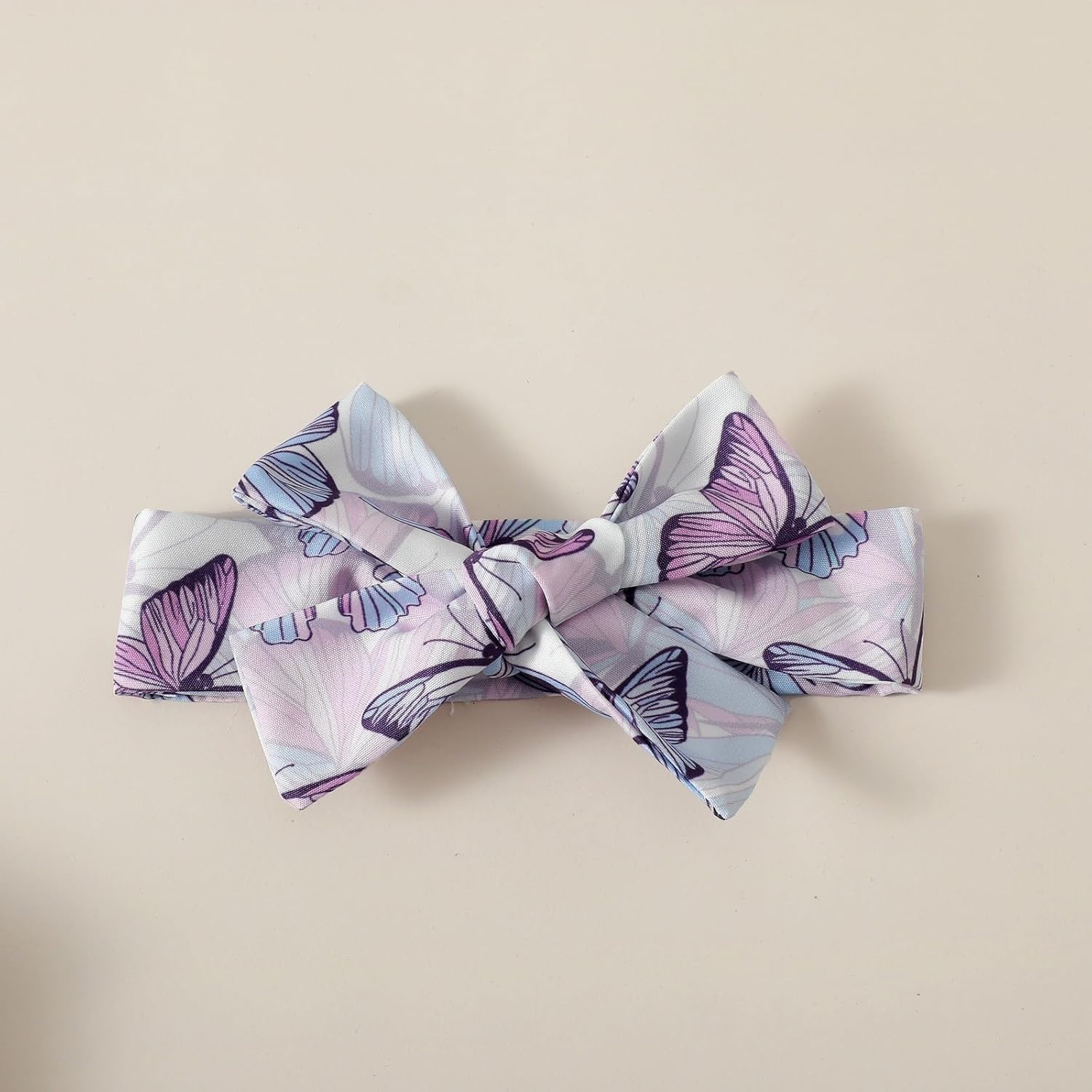 CuteSummer Outfits for Baby Girls - Butterfly Purple Romper Set